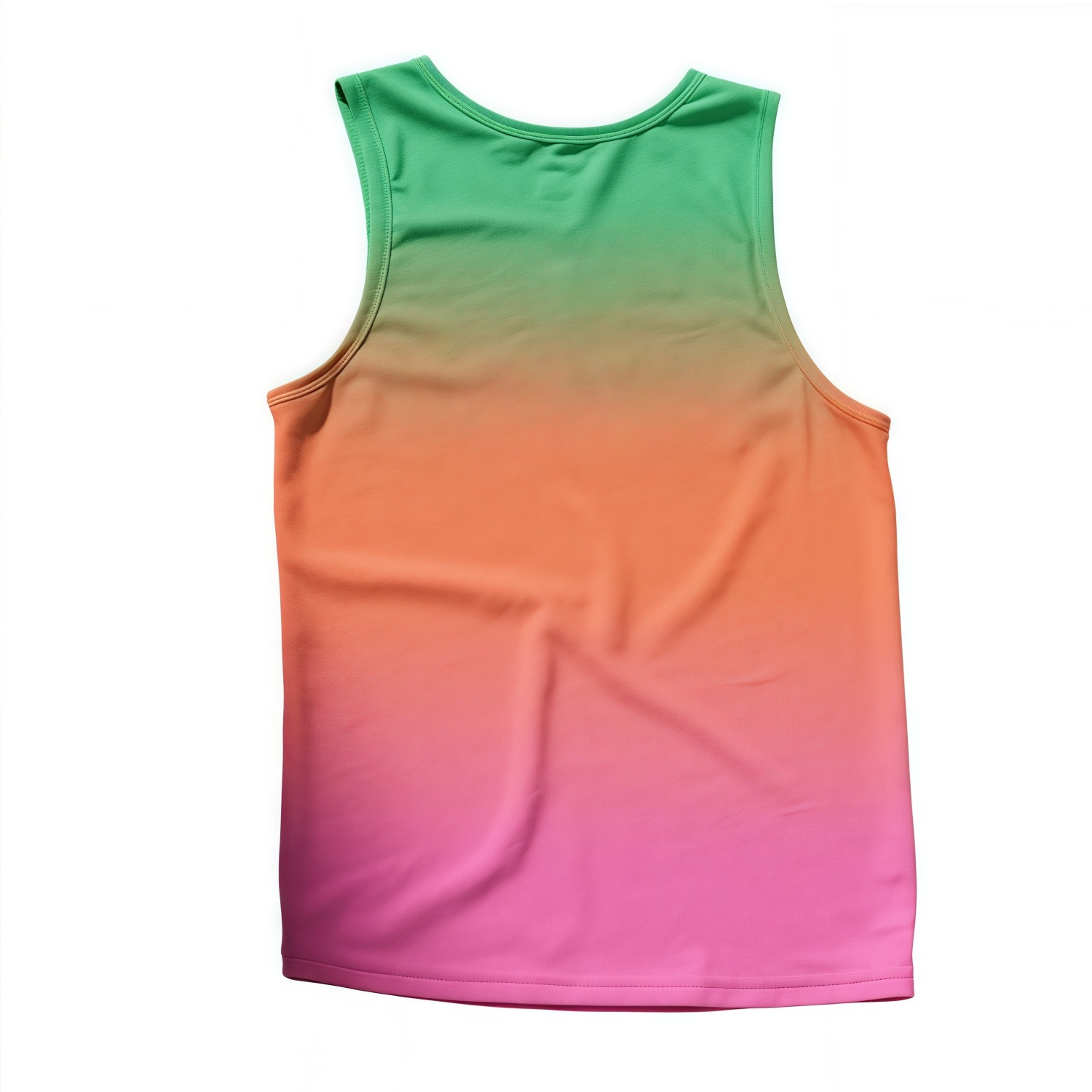 100% Polyester Micro Mesh Sublimated V-Neck Singlet - Image 4