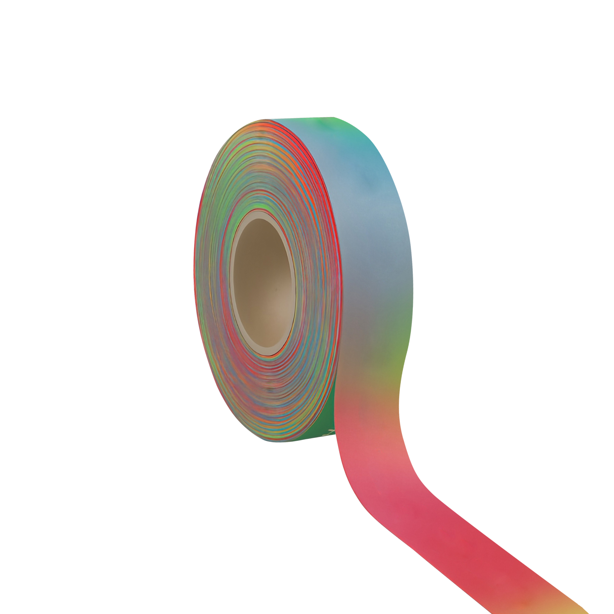 19mm Rainbow Satin Polyester Ribbon - Image 2