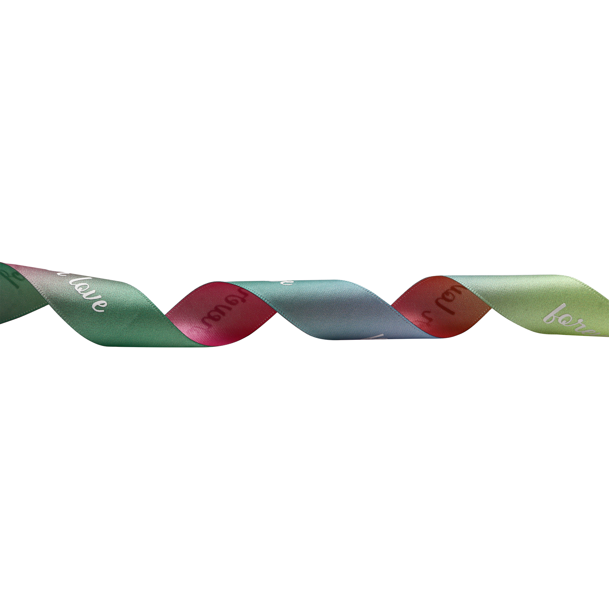 19mm Rainbow Satin Polyester Ribbon - Image 6