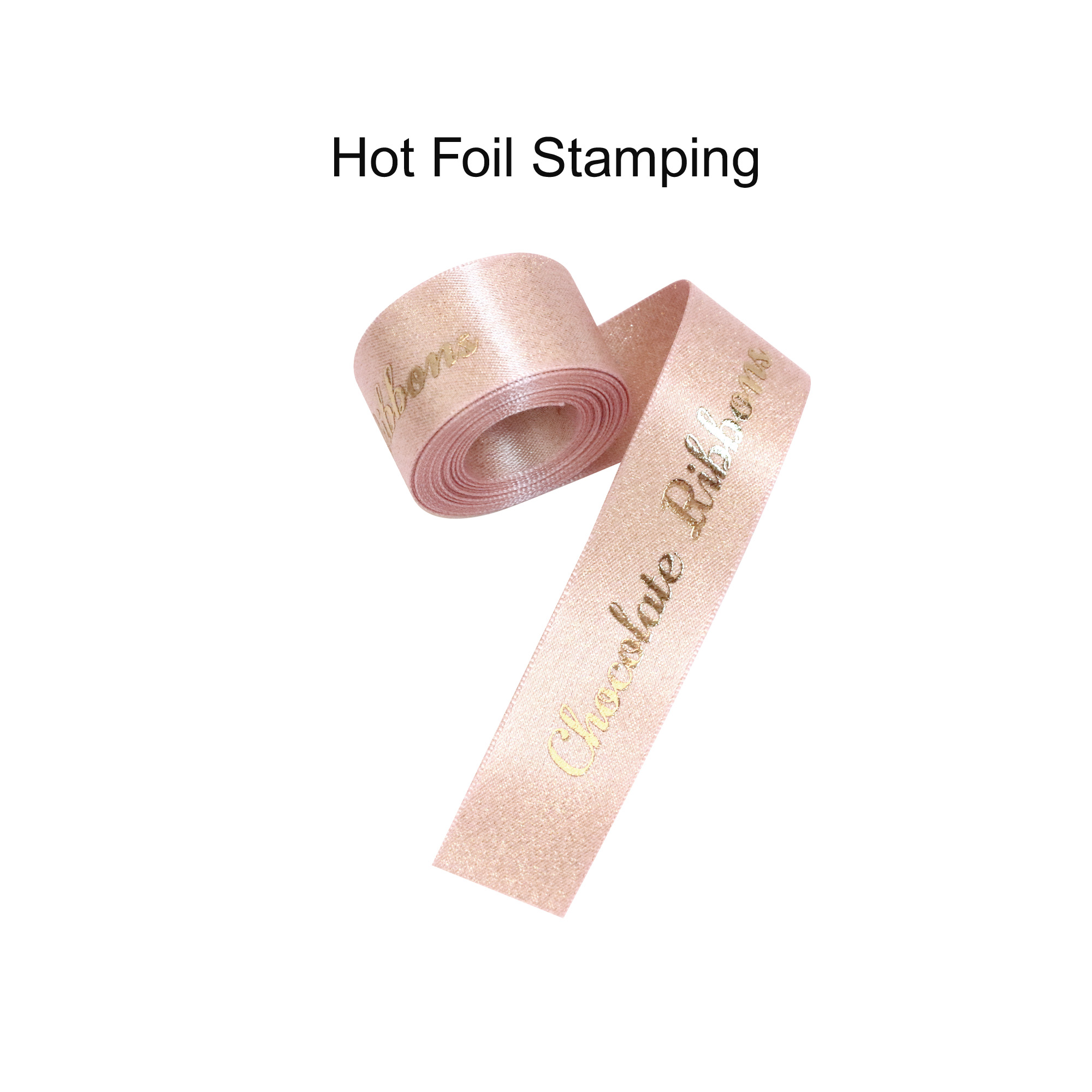 16mm Glitter Gold Purl Satin Ribbon - Image 5