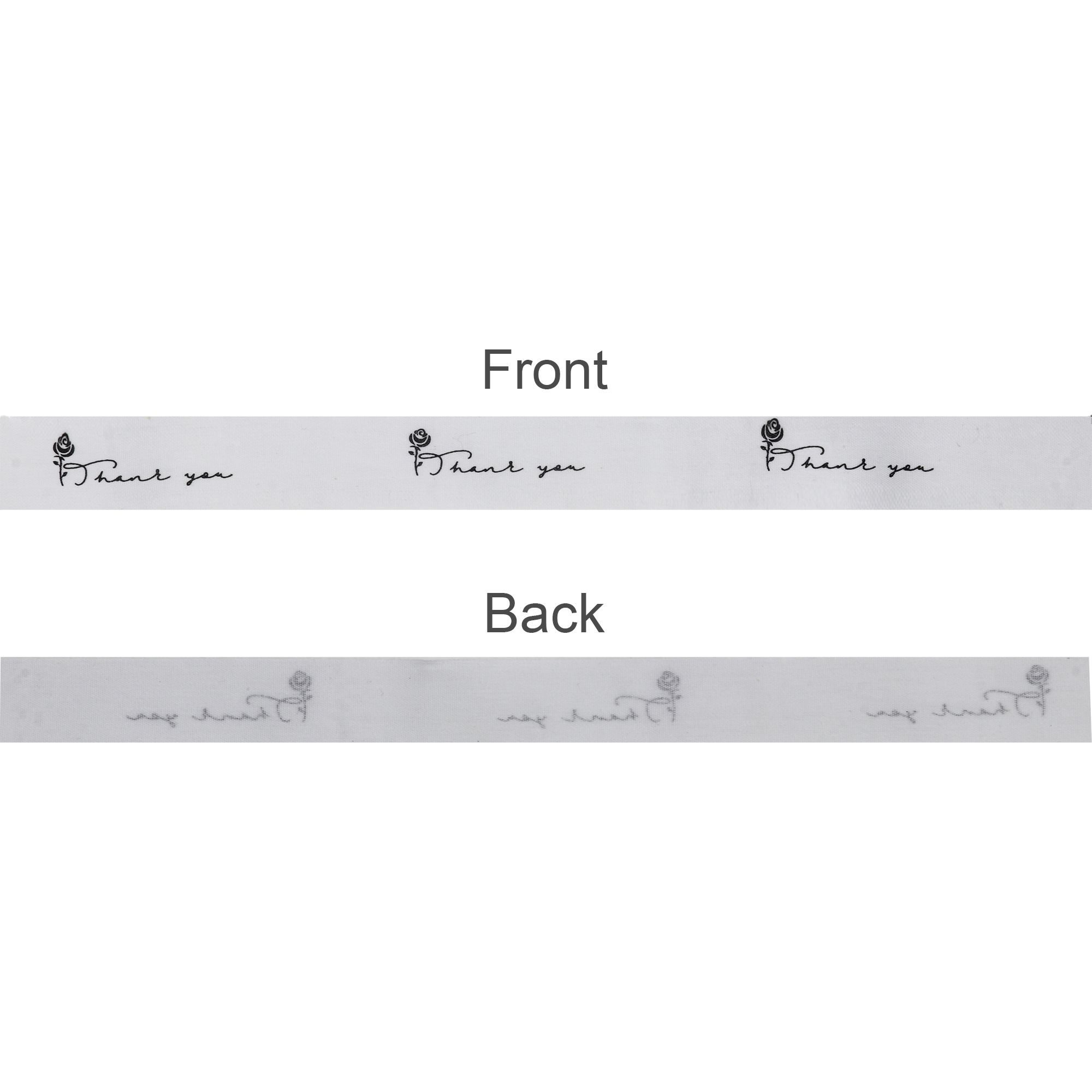 16mm Screen Printed Cotton Ribbon - Image 8