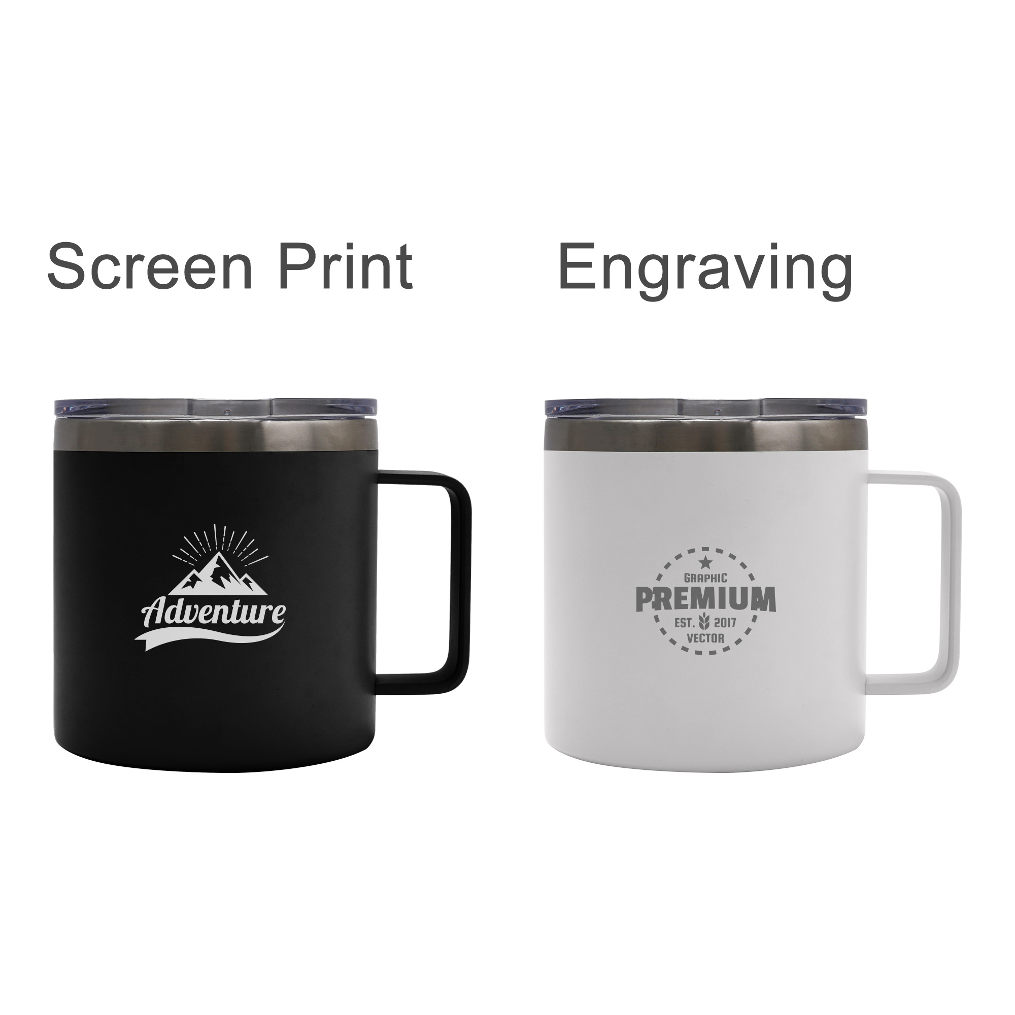 450ML RCS Recycled Stainless Steel Office Coffee Cup - Image 9
