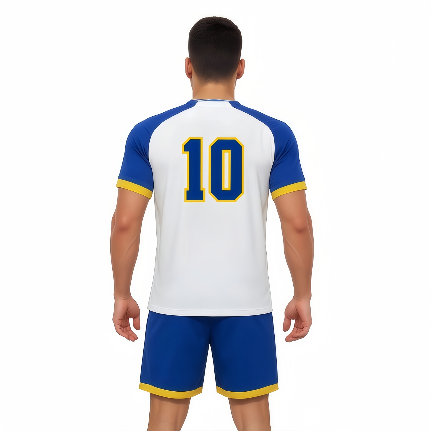 100% Polyester Sublimated Breathable Cross Neck Raglan T-shirt - Image 3