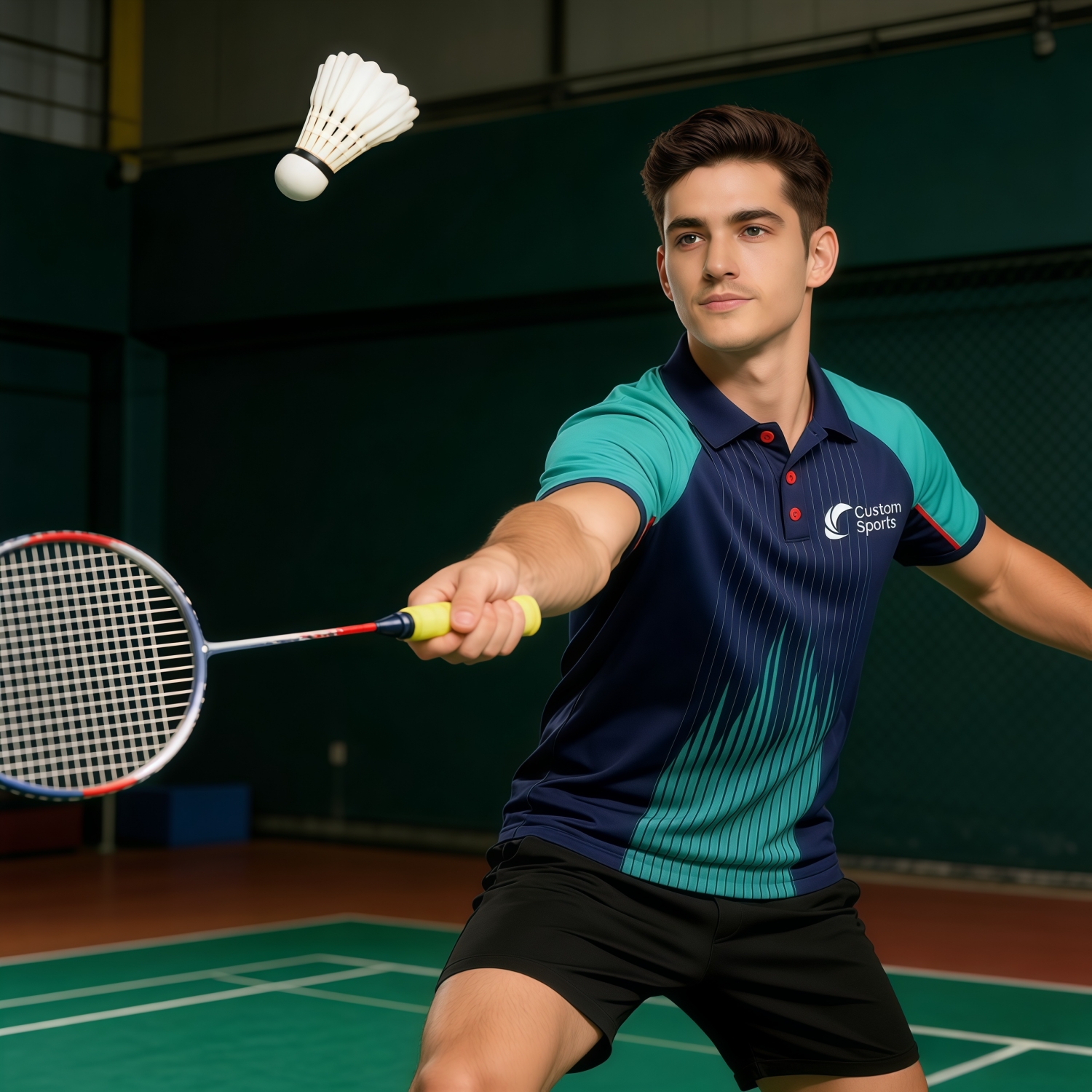 100% Polyester Micro Mesh Sublimated Raglan POLO - Image 3