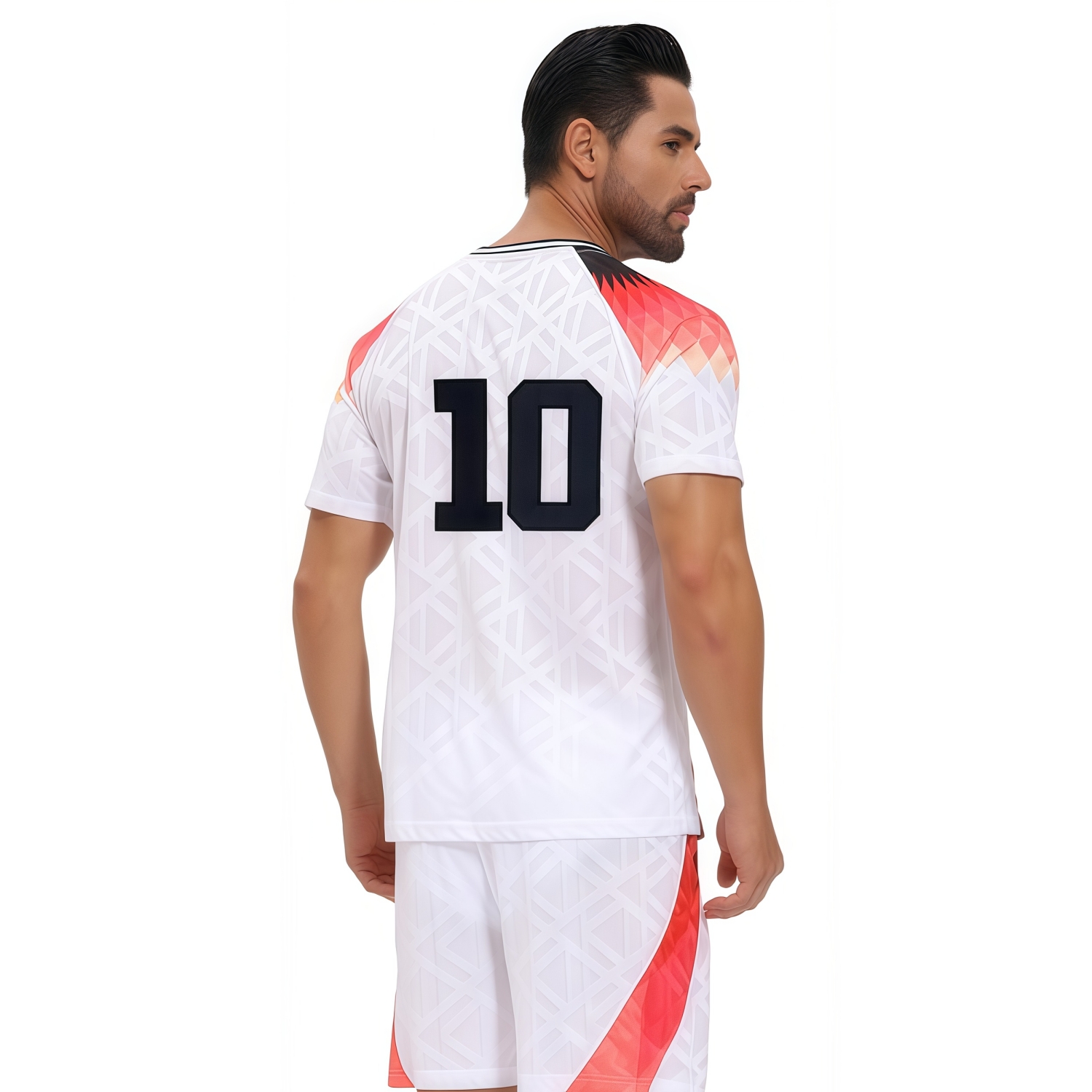 100% Polyester Sublimated Breathable Crew Neck Raglan T-shirt - Image 3
