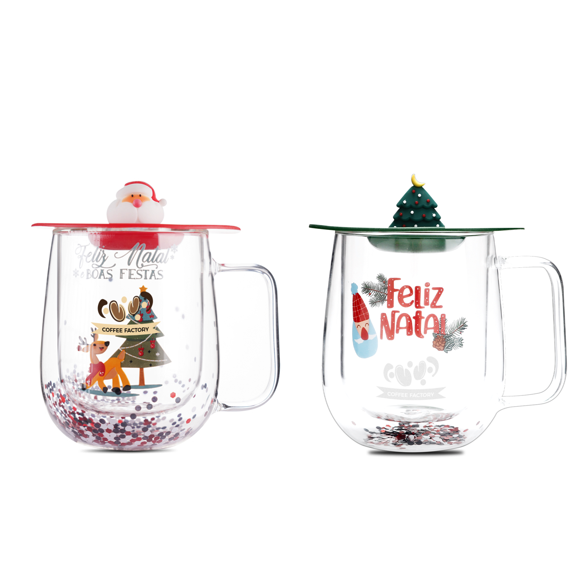 Christmas Double Wall Mug
