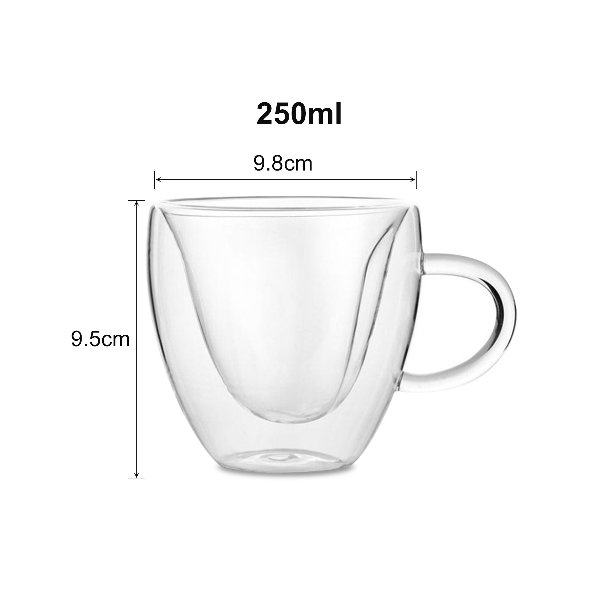 Heart Double Wall Mug - Image 3
