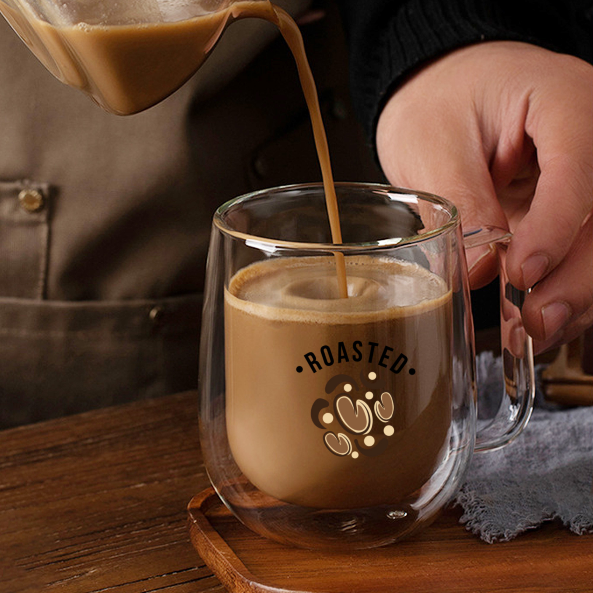 Barrel-Shaped Double Wall Mug - Image 7