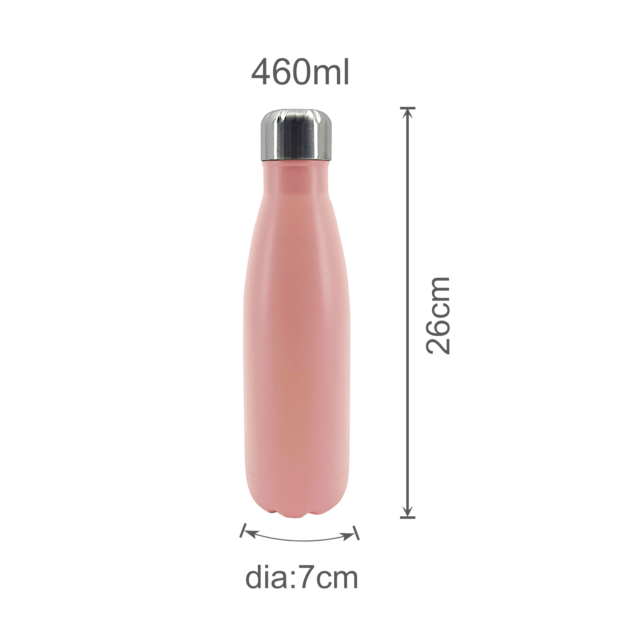 460ML RSC Double-wall Recycled Stainless Steel Vacuum Bottle - Image 7