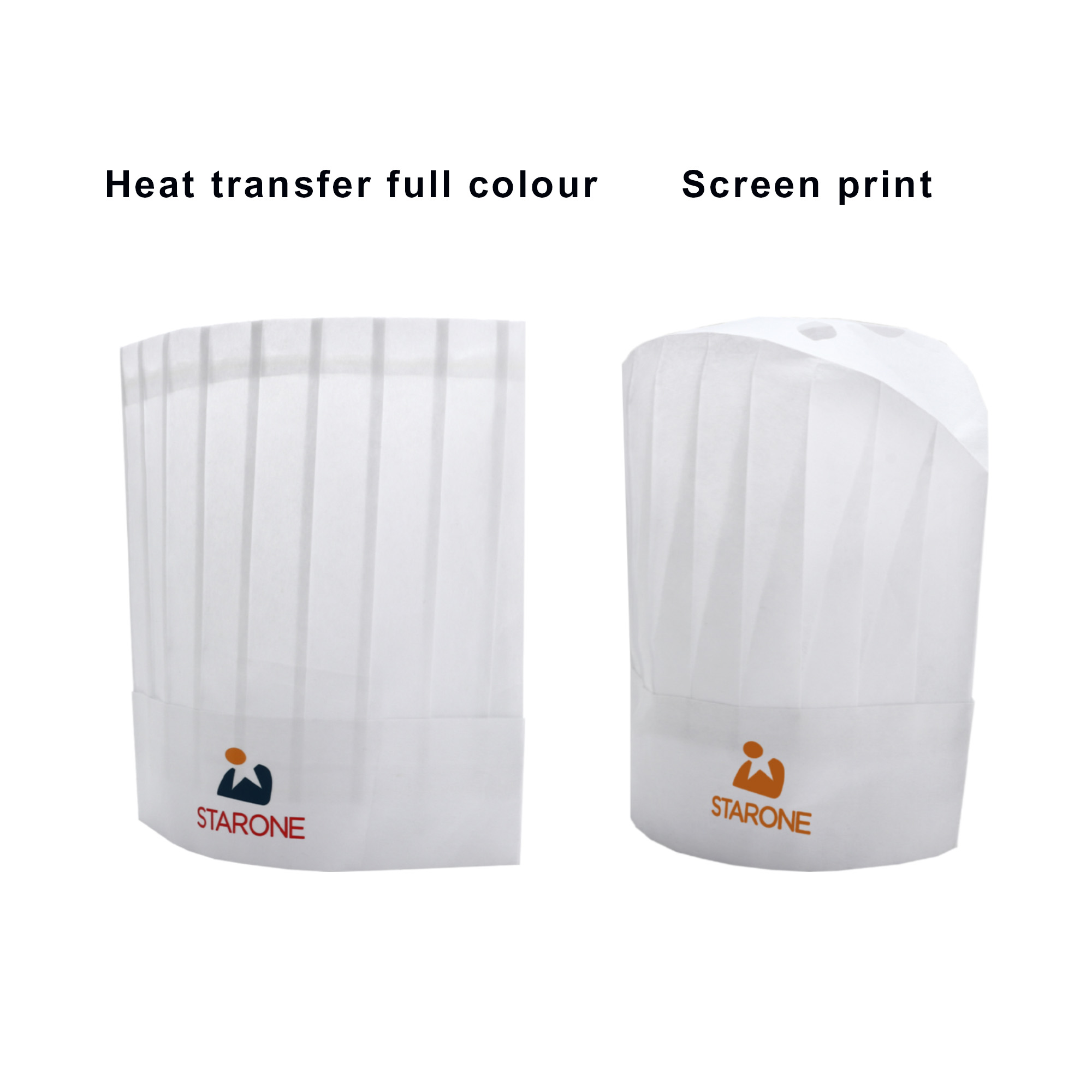 Disposable Non-woven Chef Hat 29cm - Image 4