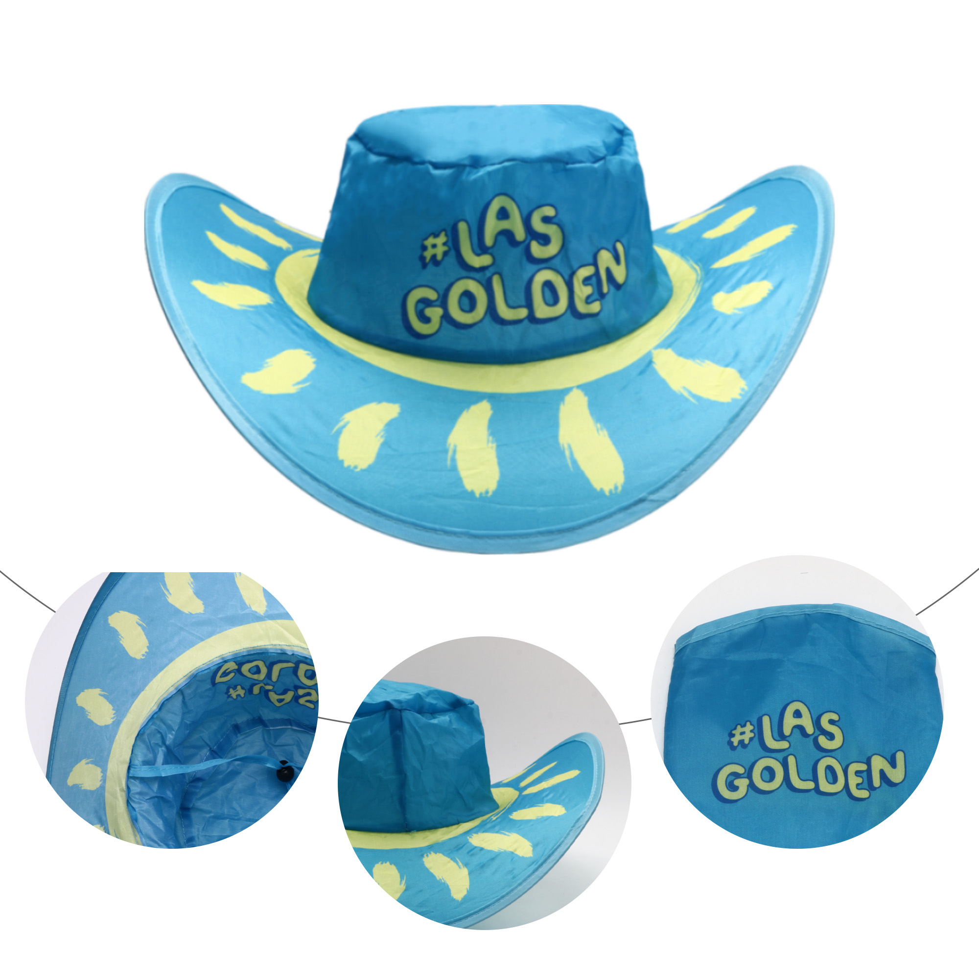 Foldable Cowboy Hat with Pouch - Image 9