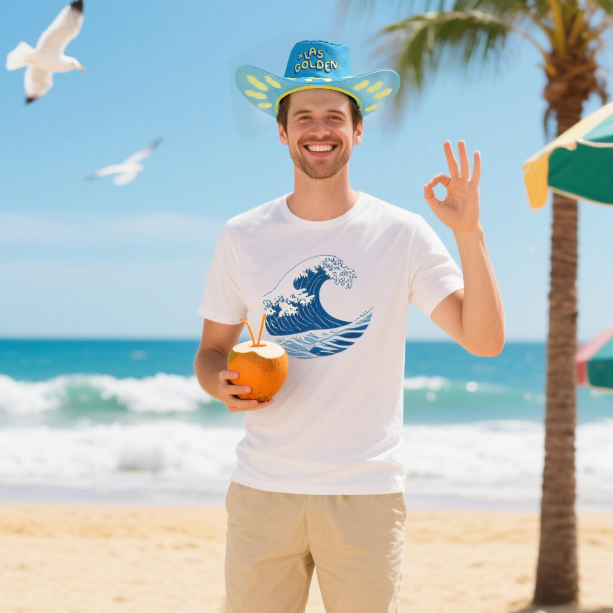 Foldable Cowboy Hat with Pouch - Image 10