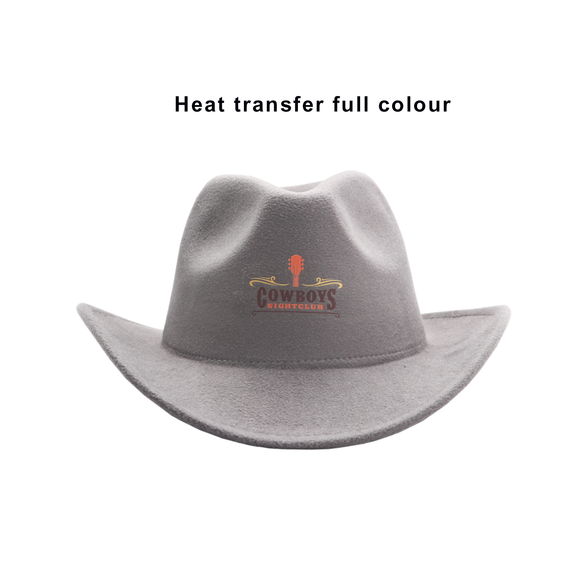 Classic Felt Fedora Cowboy Hat - Image 8