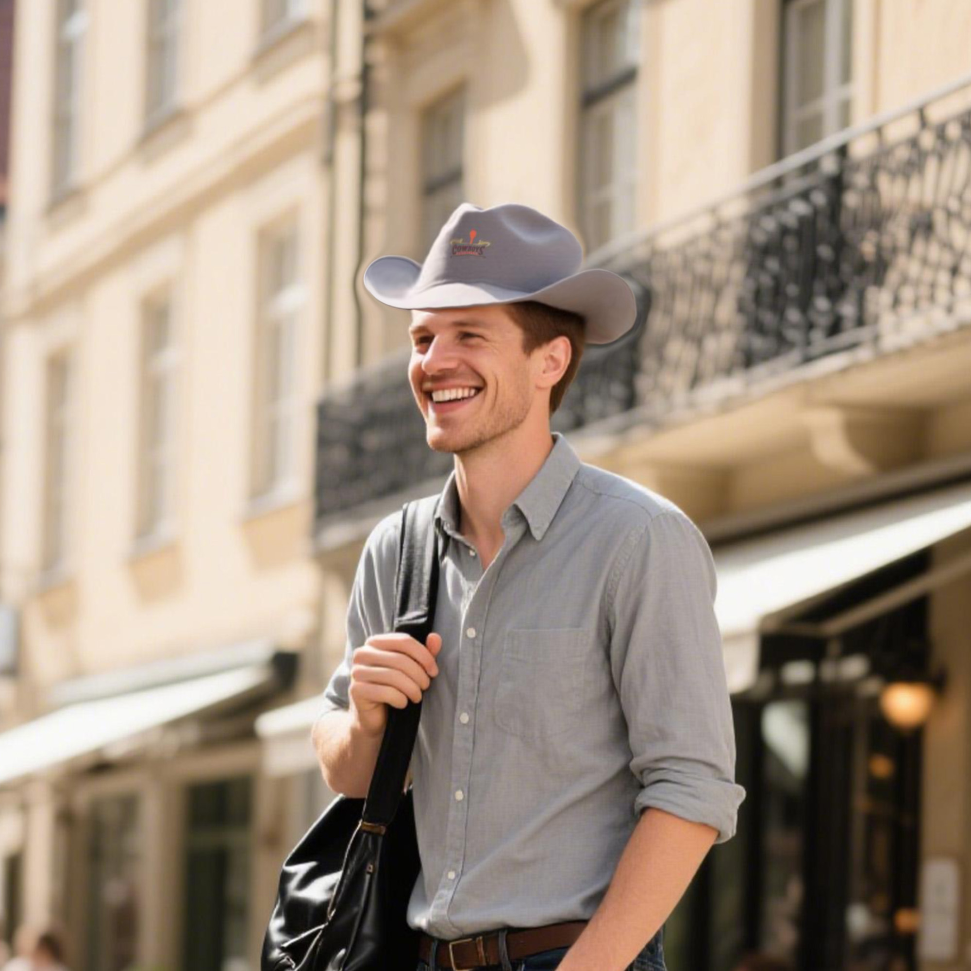 Classic Felt Fedora Cowboy Hat - Image 11