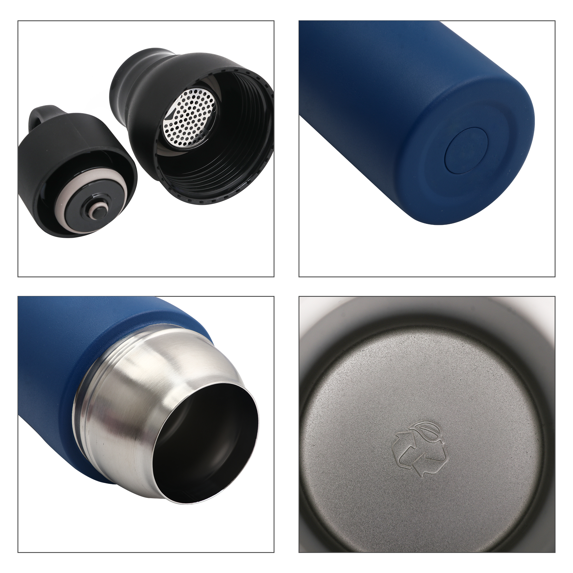 480ML RCS Recycled Stainless Steel Quick Press Insulated Tumbler - Image 14