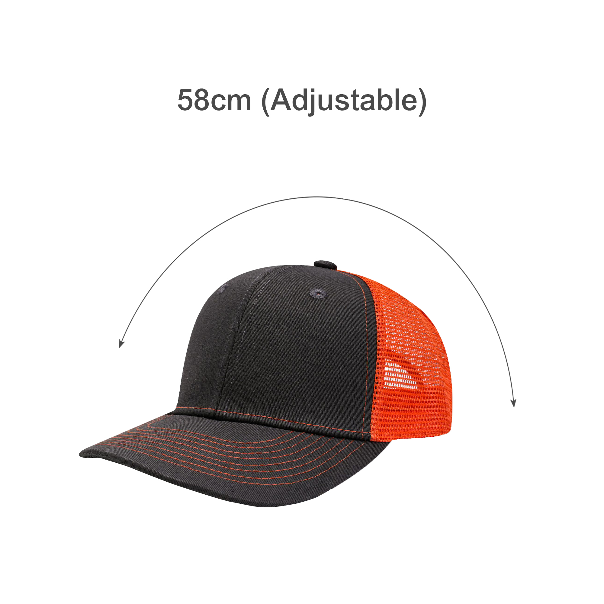 6 Panel Mesh Back Trucker Hat - Image 10