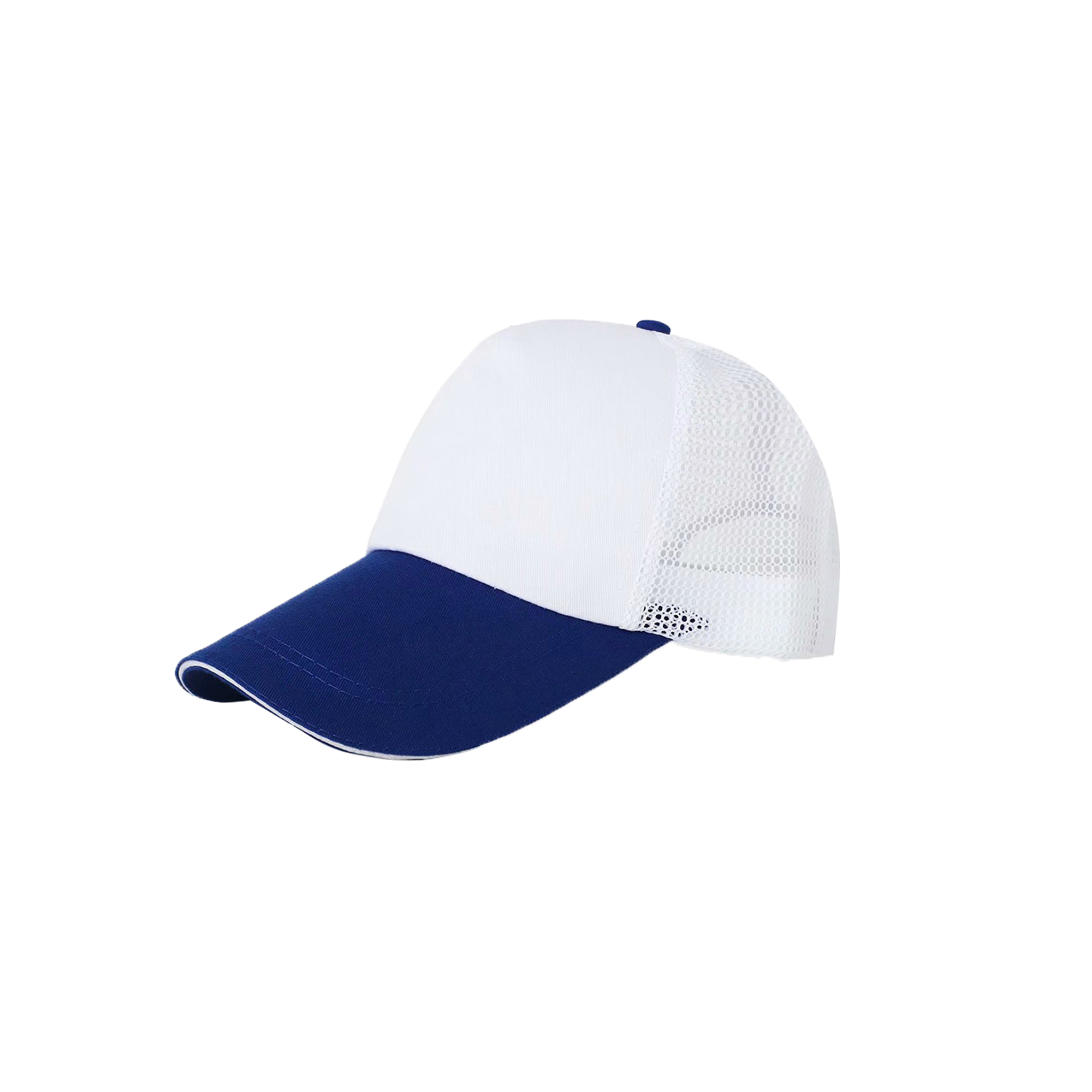 5 Panel Sandwich Mesh Back Peak Cap - Image 3