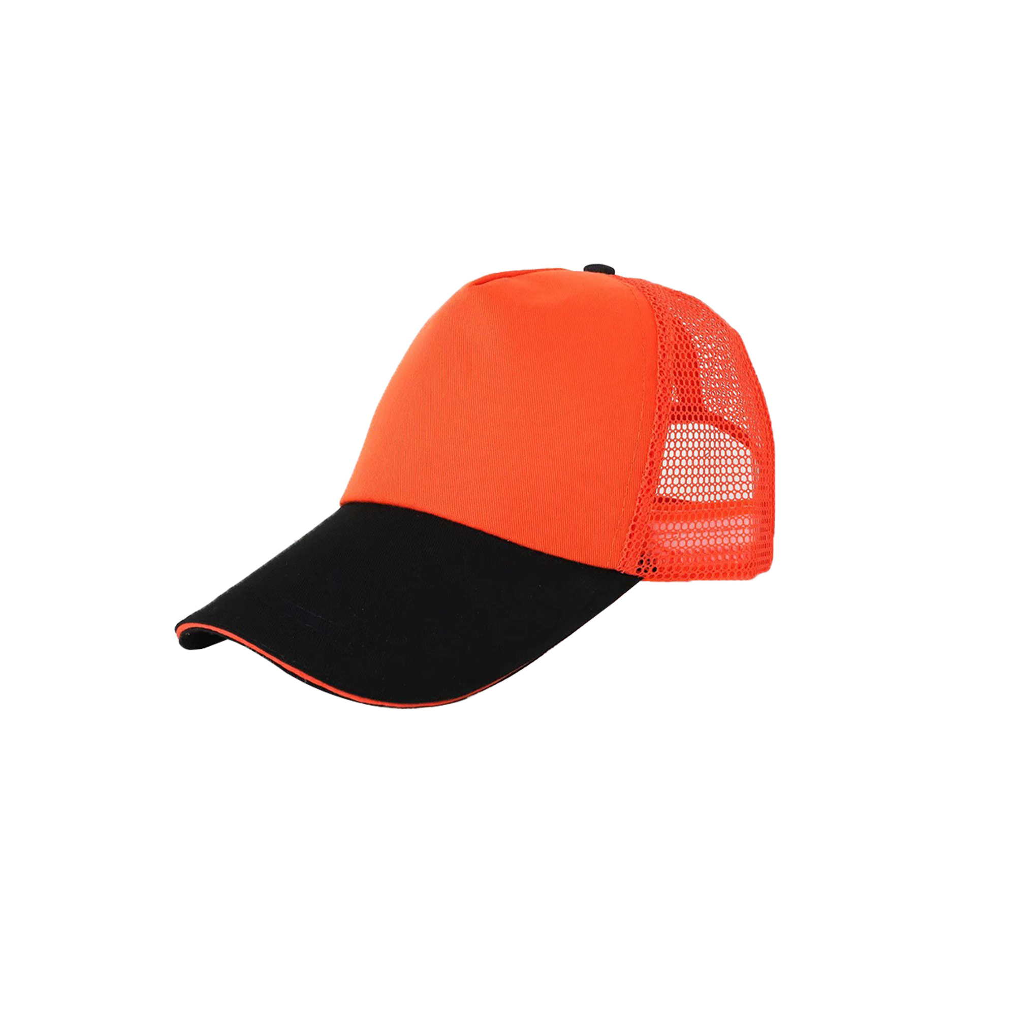 5 Panel Sandwich Mesh Back Peak Cap - Image 7