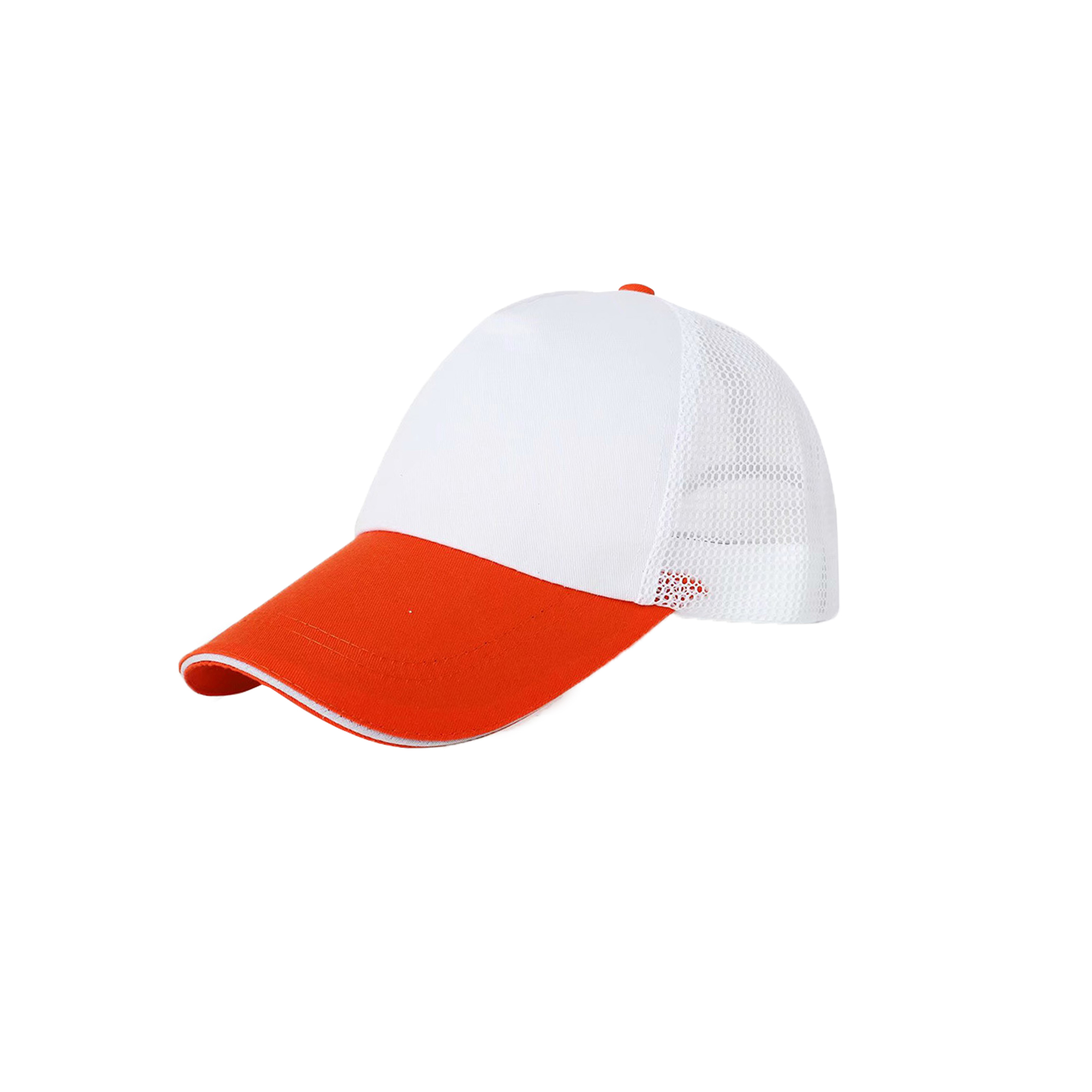 5 Panel Sandwich Mesh Back Peak Cap - Image 5