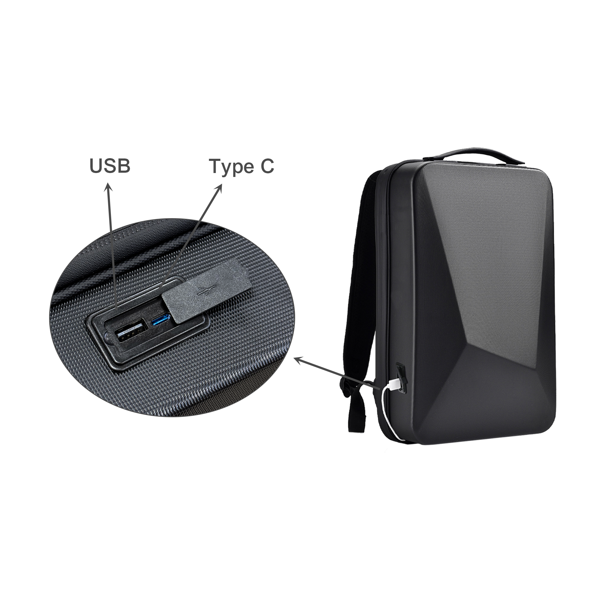 Expandable Hardshell Backpack - Image 8
