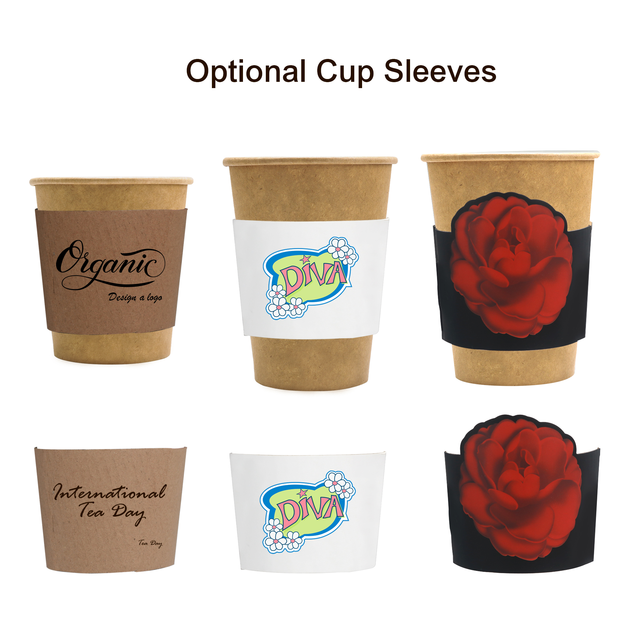 Home Compostable Aqueous Single Wall Kraft Paper Cups - Image 7