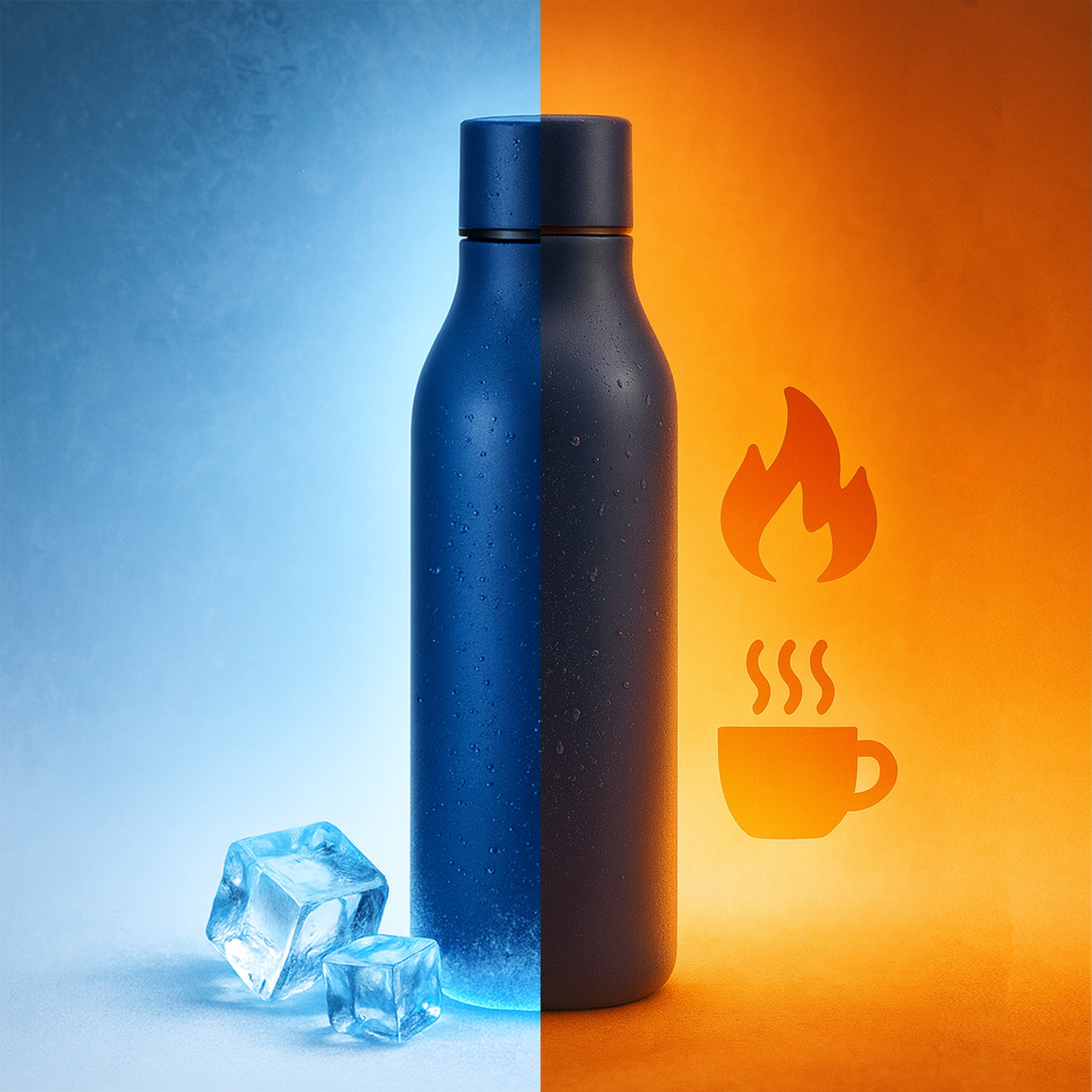550ML Thermal Powder Coated Drink Bottle - Image 16