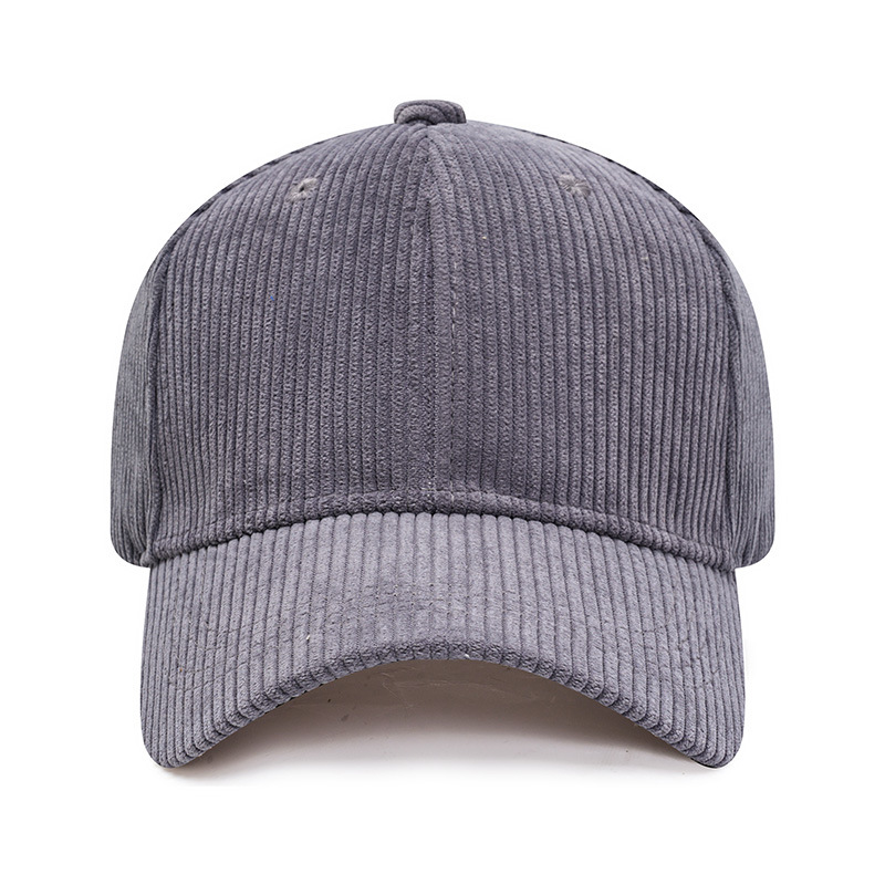 6 Panel Corduroy Baseball Cap - Image 3
