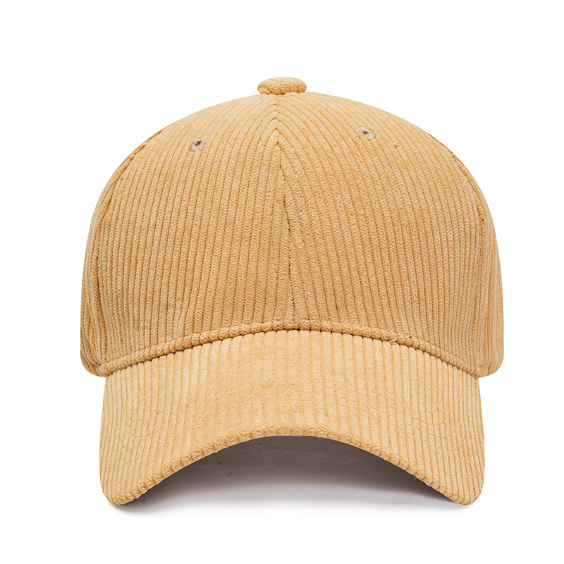 6 Panel Corduroy Baseball Cap - Image 8