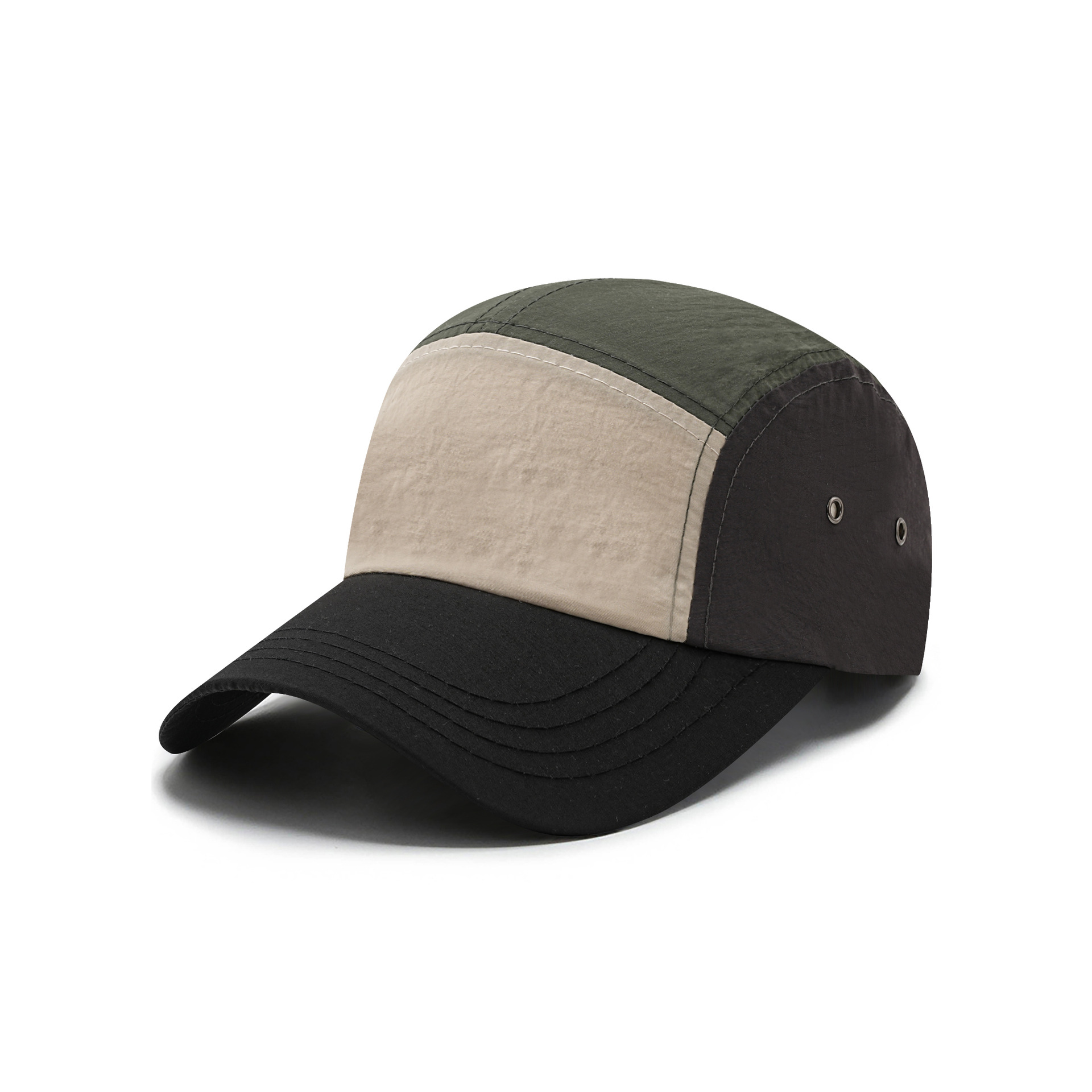 Lightweight 5 Panel Flat Bill Cap - Image 4