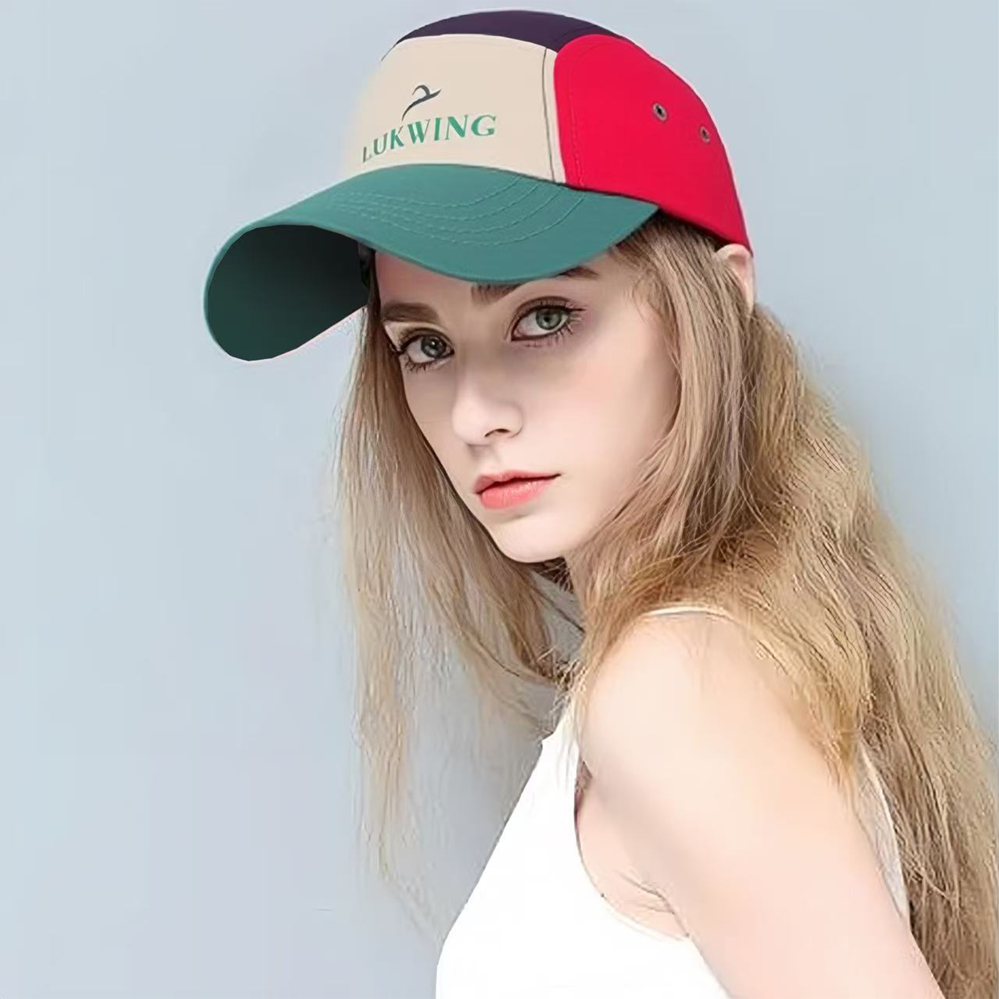 Lightweight 5 Panel Flat Bill Cap - Image 9