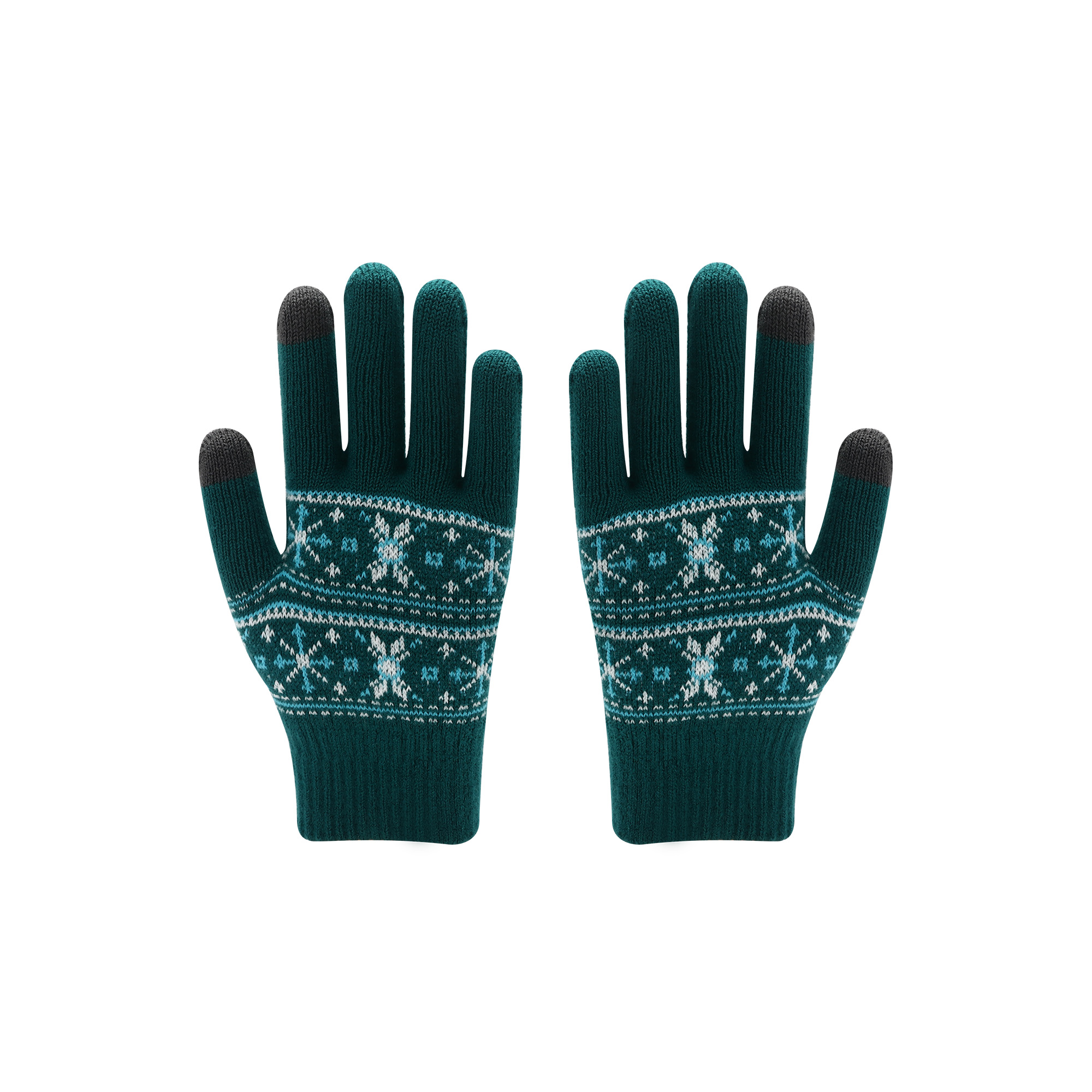 Kids Jacquard Gloves - Image 2