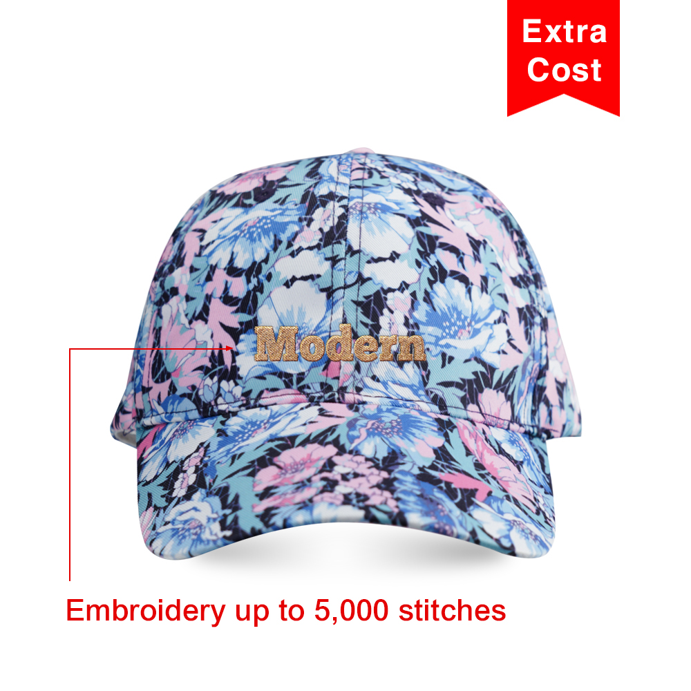 Full Sublimation 6 Panel Custom Cap - Image 8