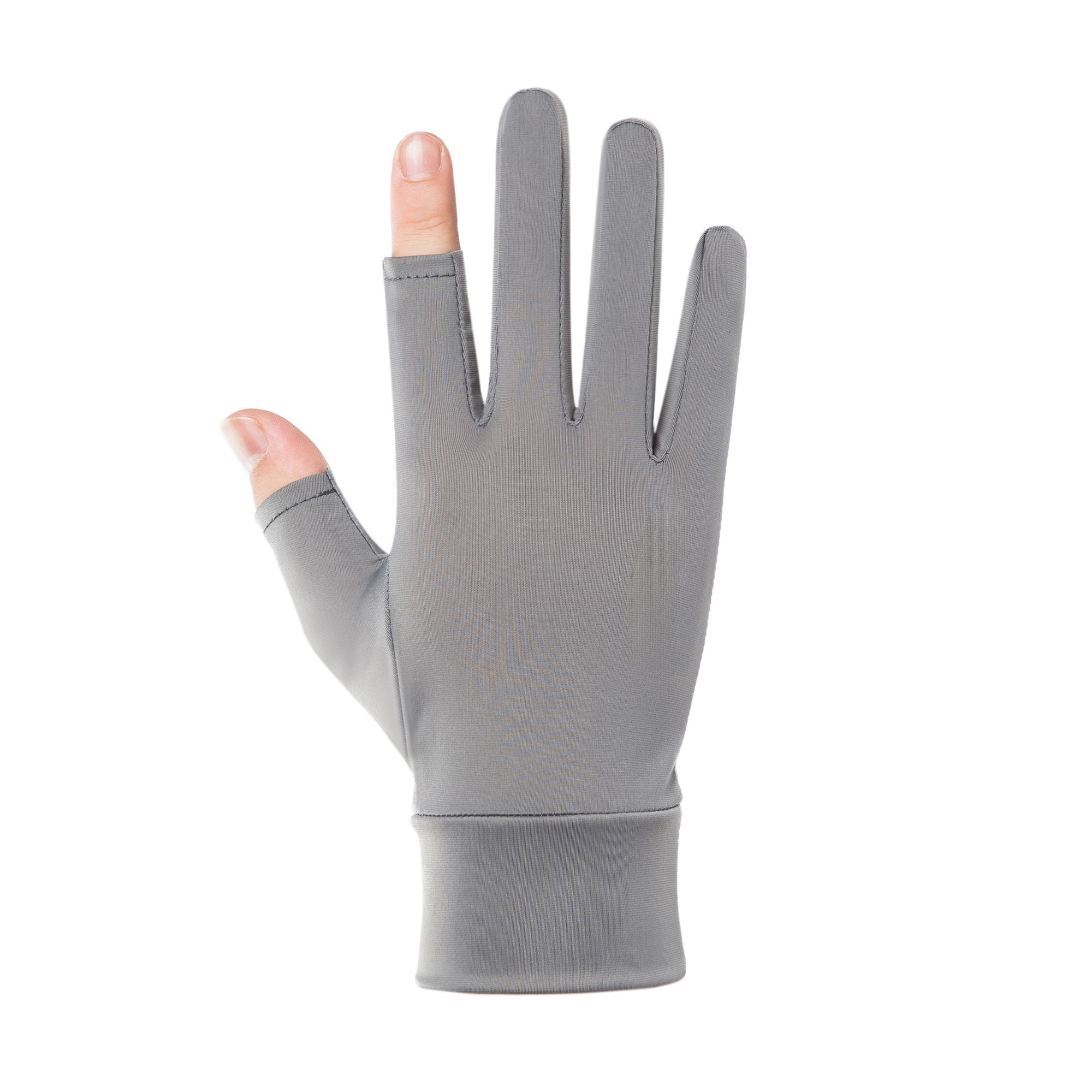 Sun Protective Gloves with 2 Open Fingers - Image 4