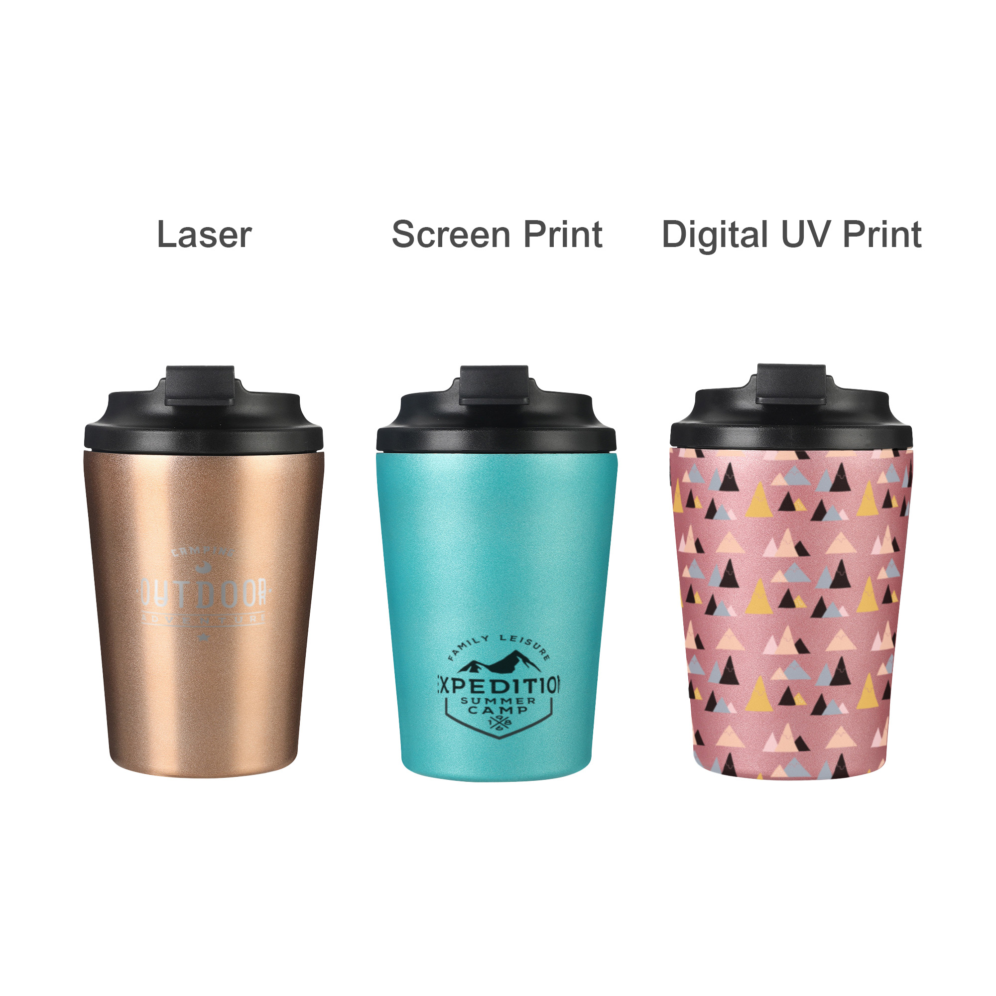 350ML Spray Painted Stainless Steel Coffee Mug - Image 8