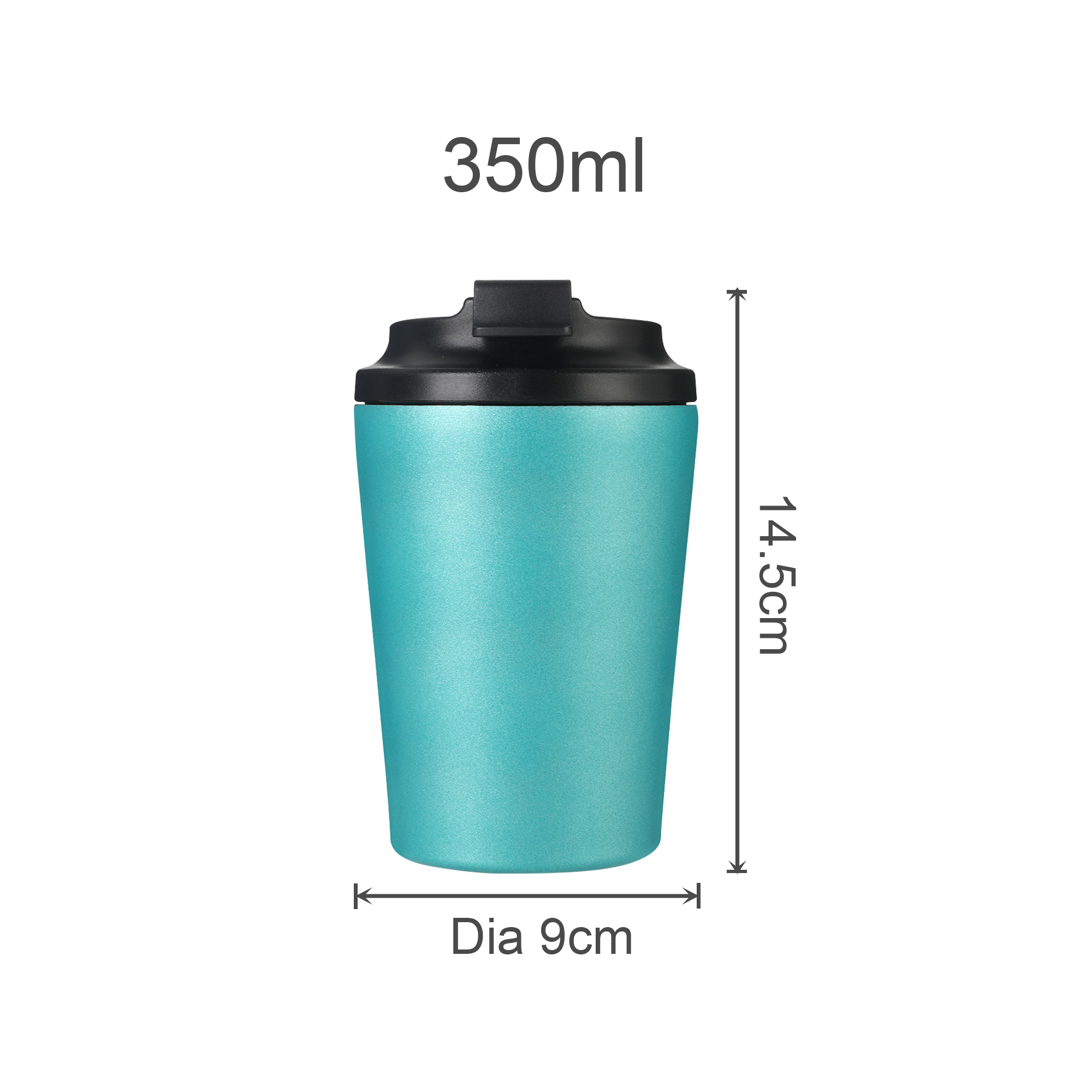 350ML Spray Painted Stainless Steel Coffee Mug - Image 7