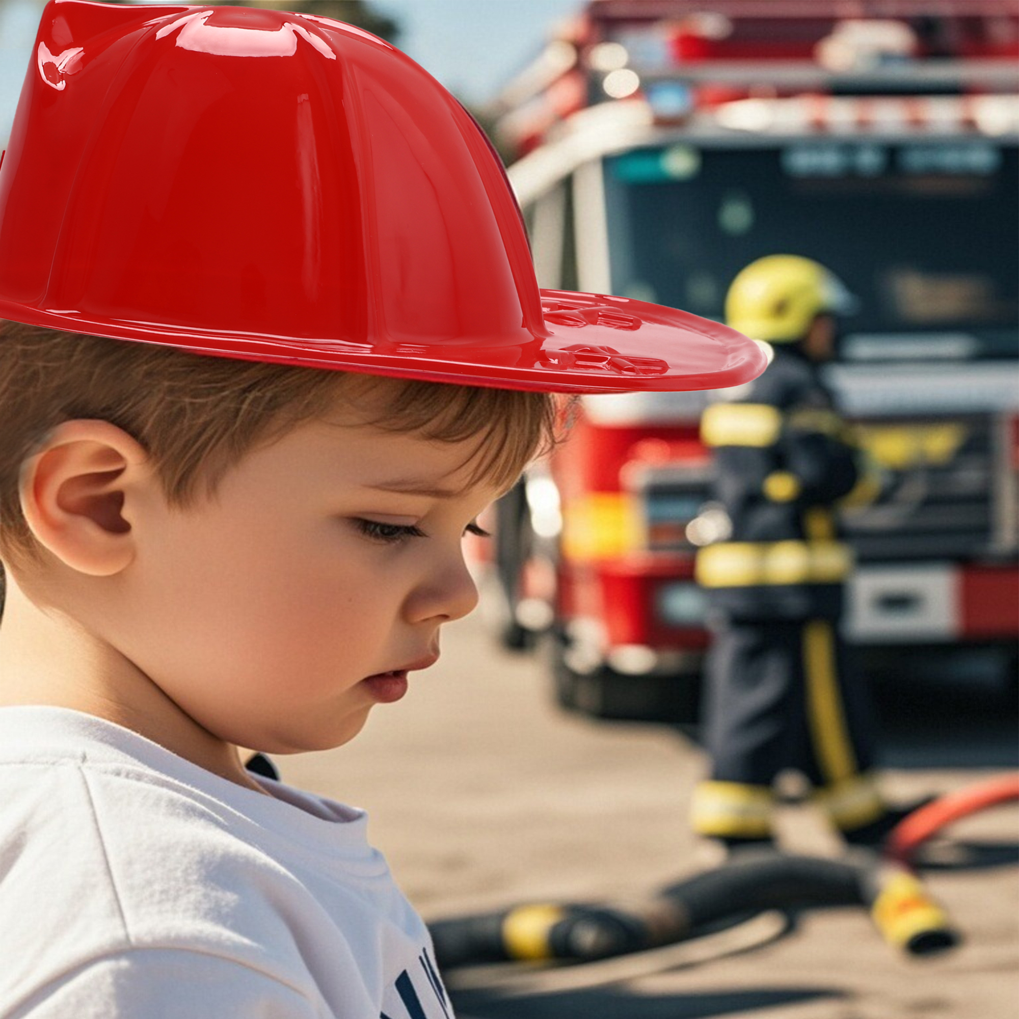 PVC Fire Chief Hat - Image 7