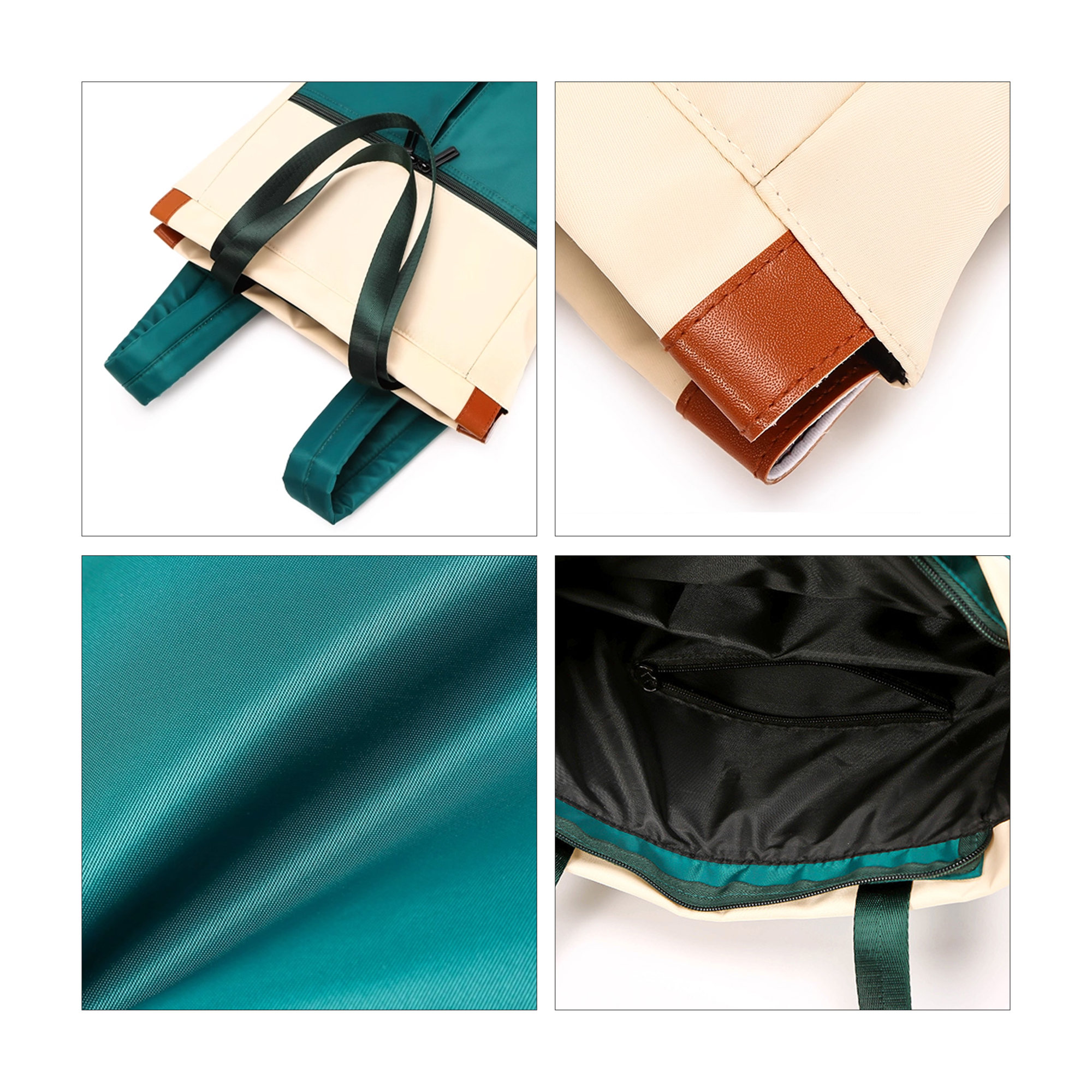 Convertible Nylon Backpack to Tote Bag - Image 10