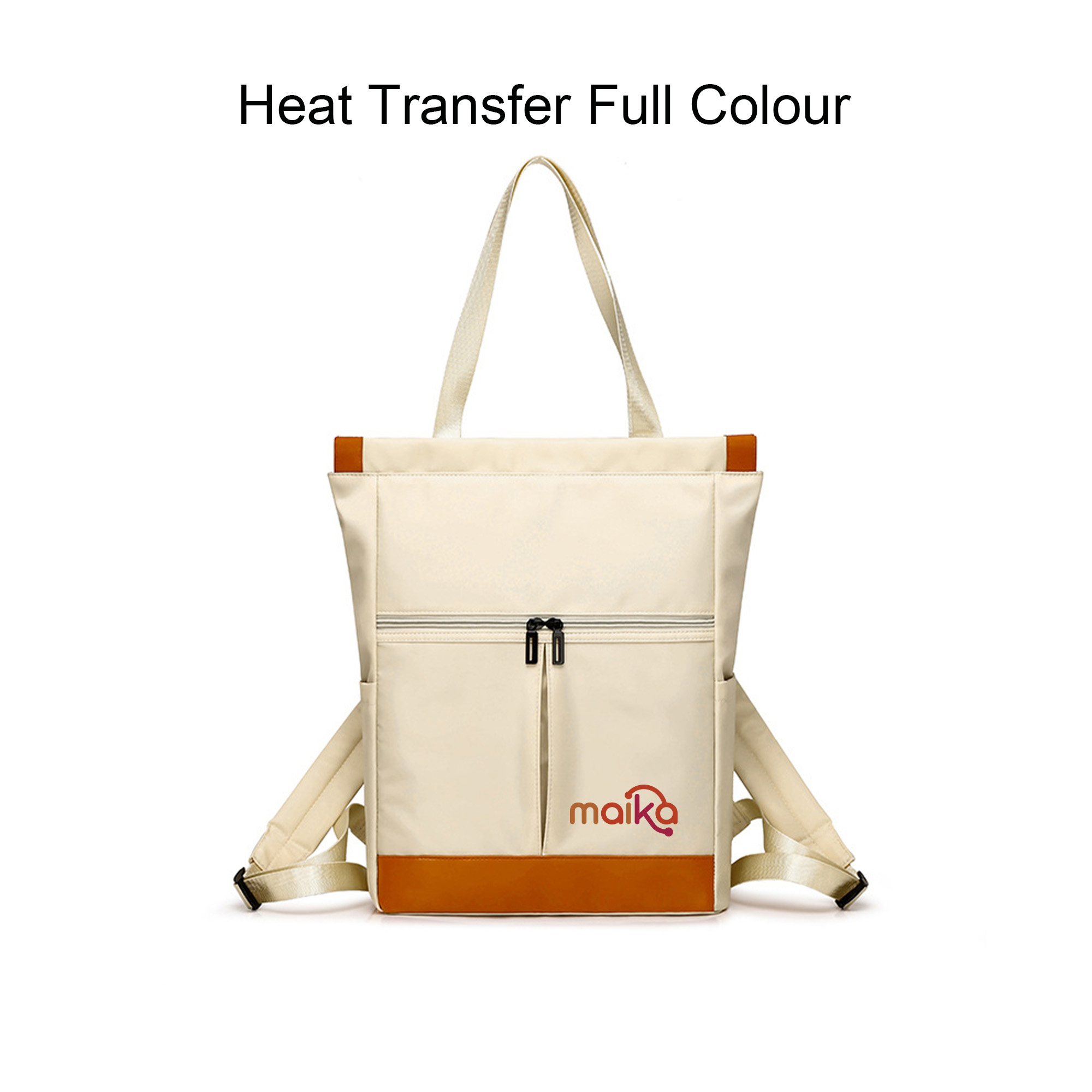 Convertible Nylon Backpack to Tote Bag - Image 9