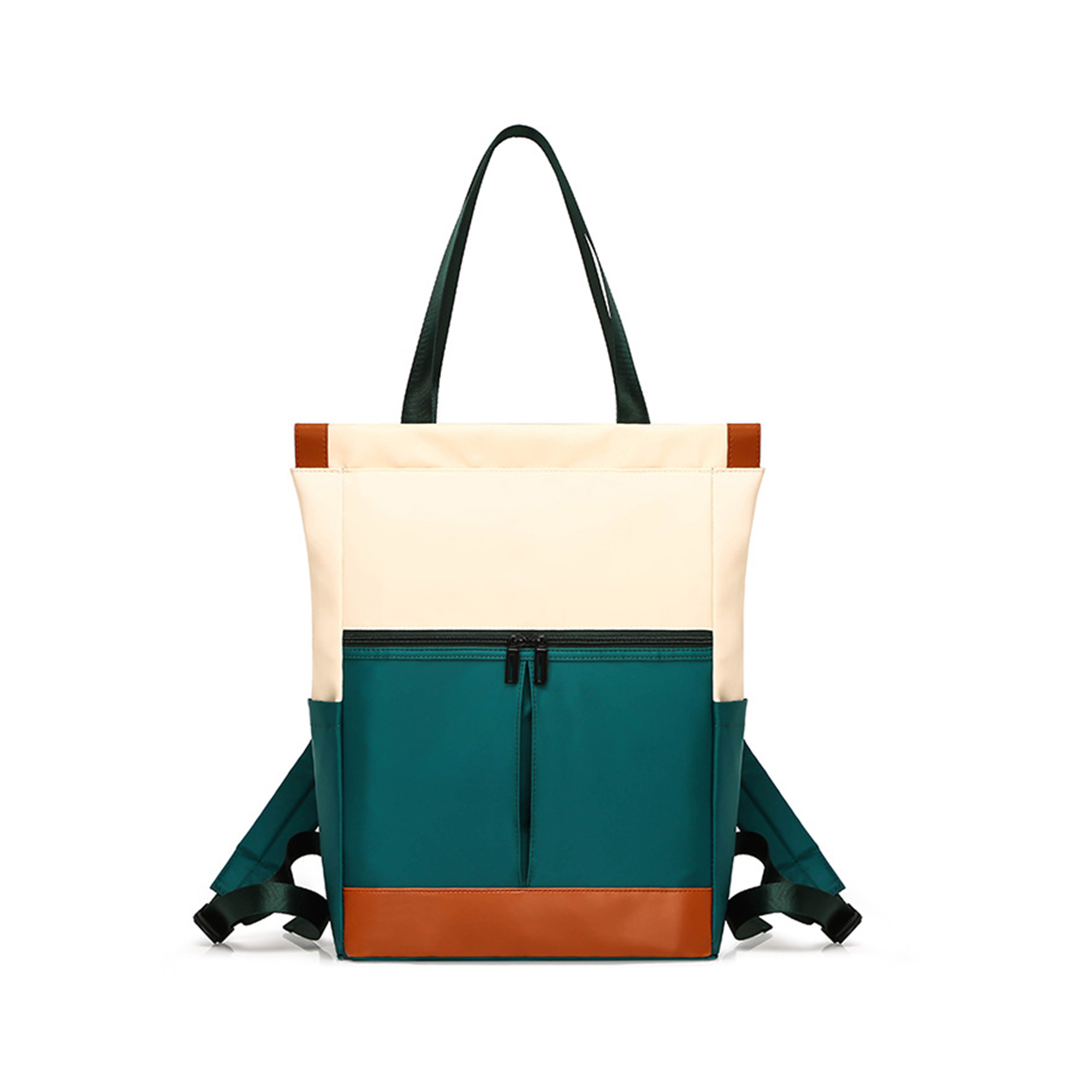 Convertible Nylon Backpack to Tote Bag - Image 4