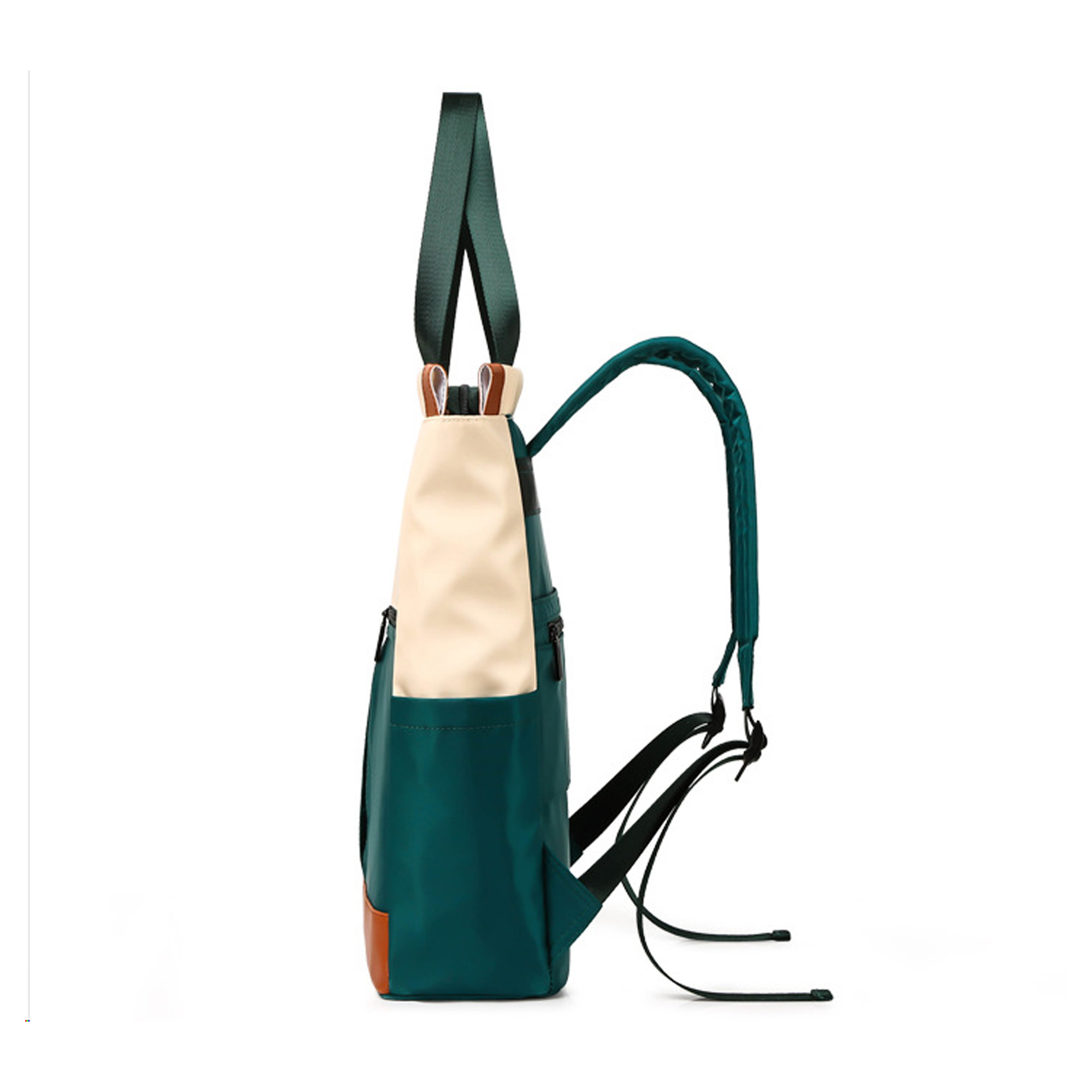 Convertible Nylon Backpack to Tote Bag - Image 7