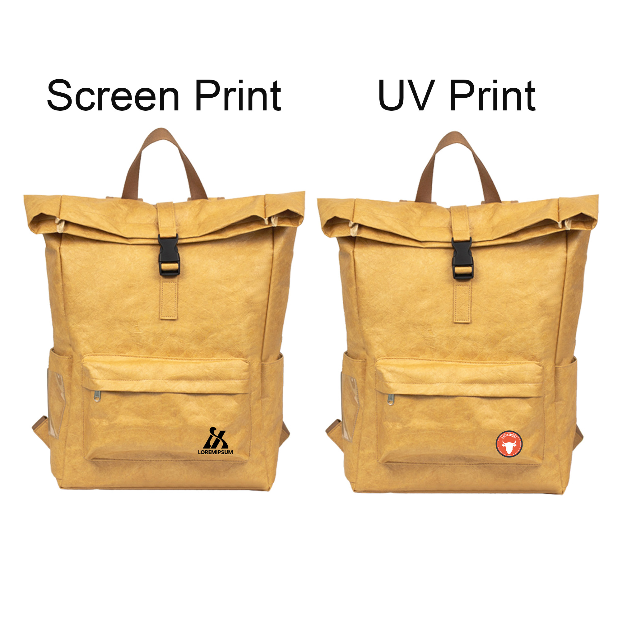 Tyvek Roll Top Backpack - Image 6