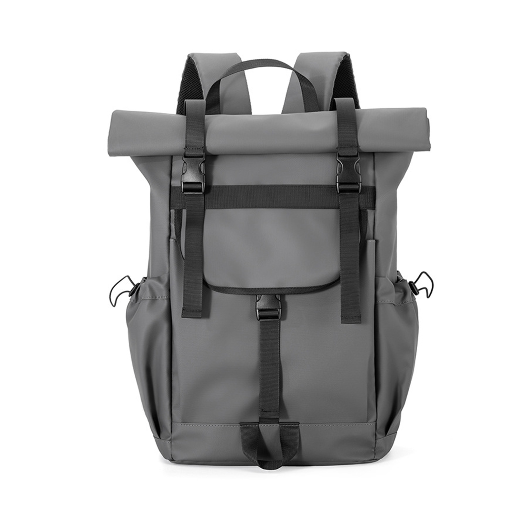 Polyurethane Roll Top Backpack - Image 3