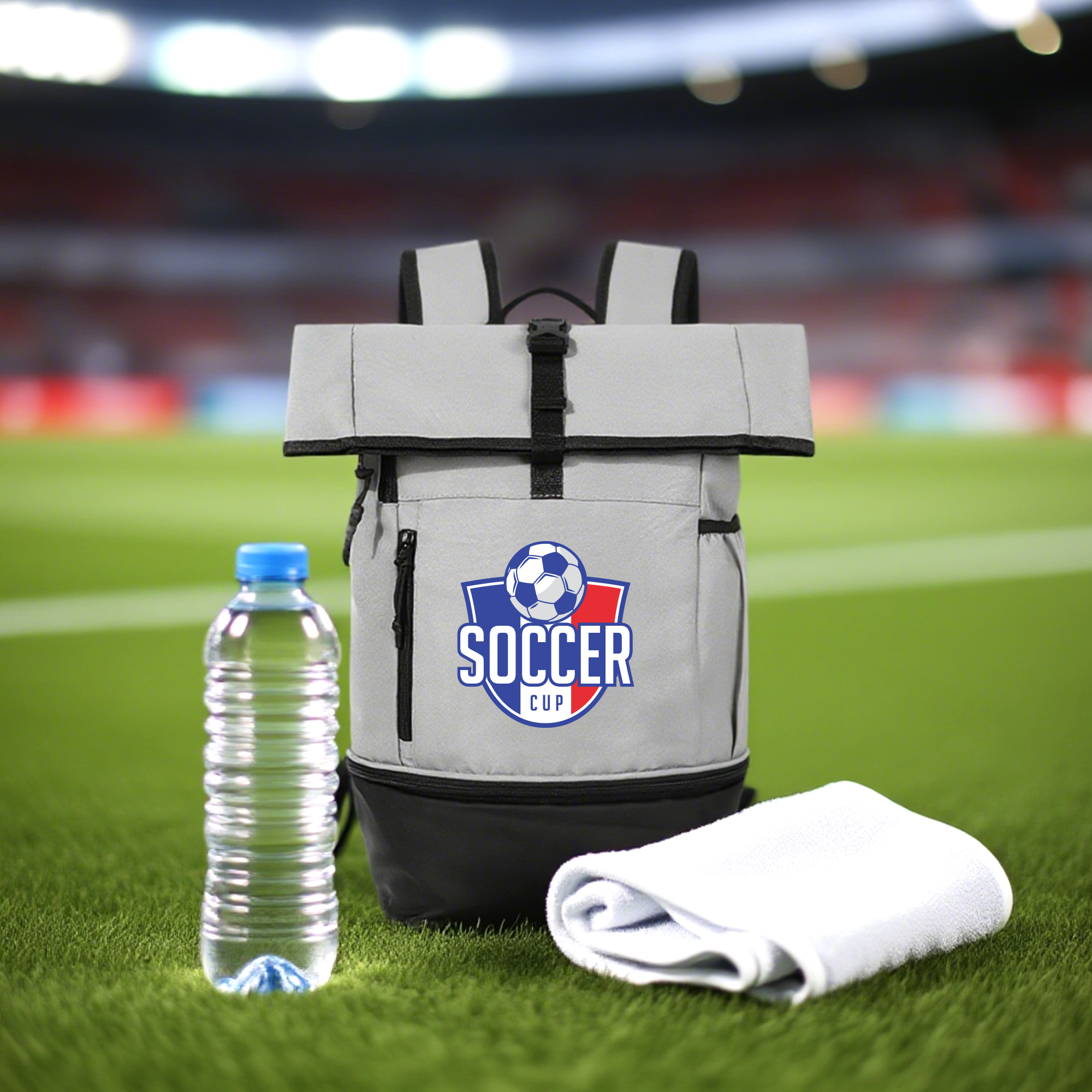 Sports Roll Top Backpack - Image 10