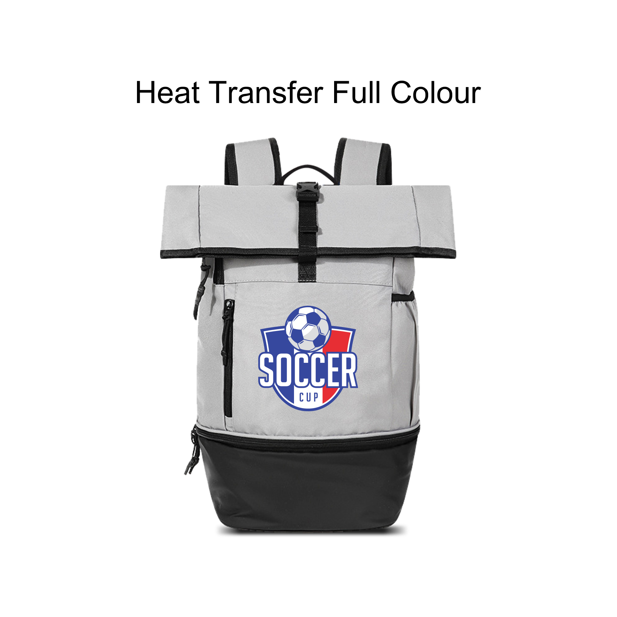 Sports Roll Top Backpack - Image 8