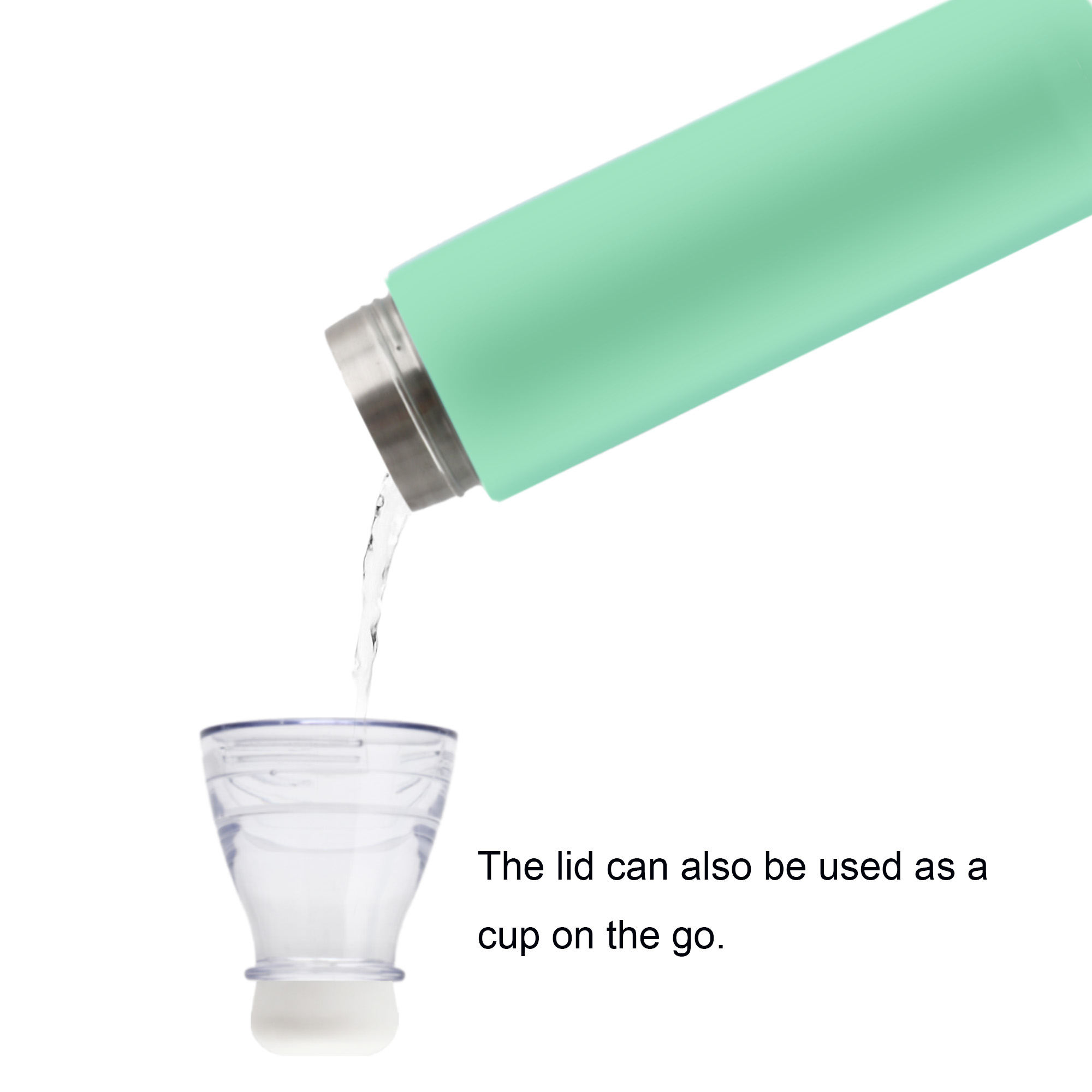 750ML 2 in 1 Stainless Steel Vacuum Bottle - Image 7