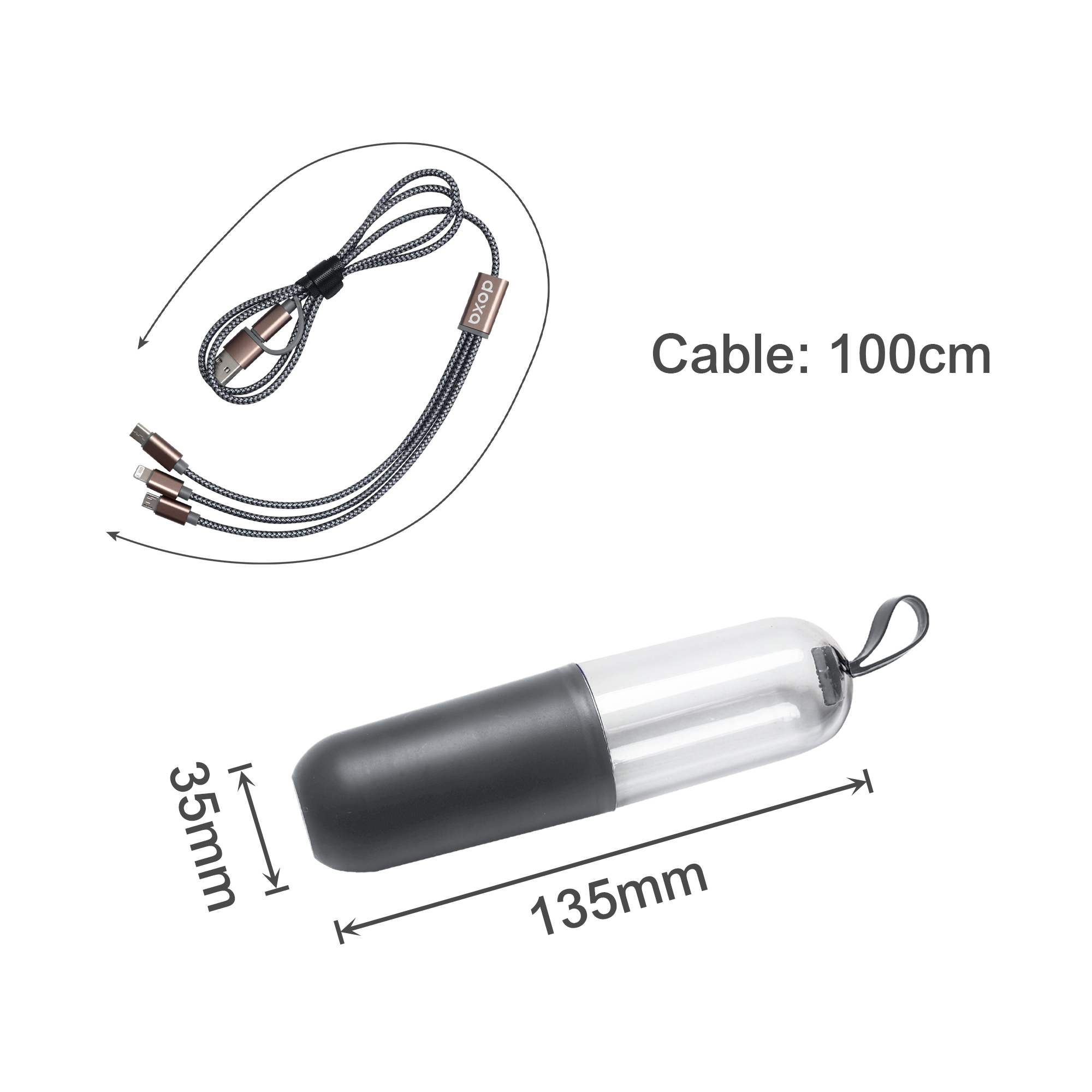 Capsule Storage Charging Cable - Image 4