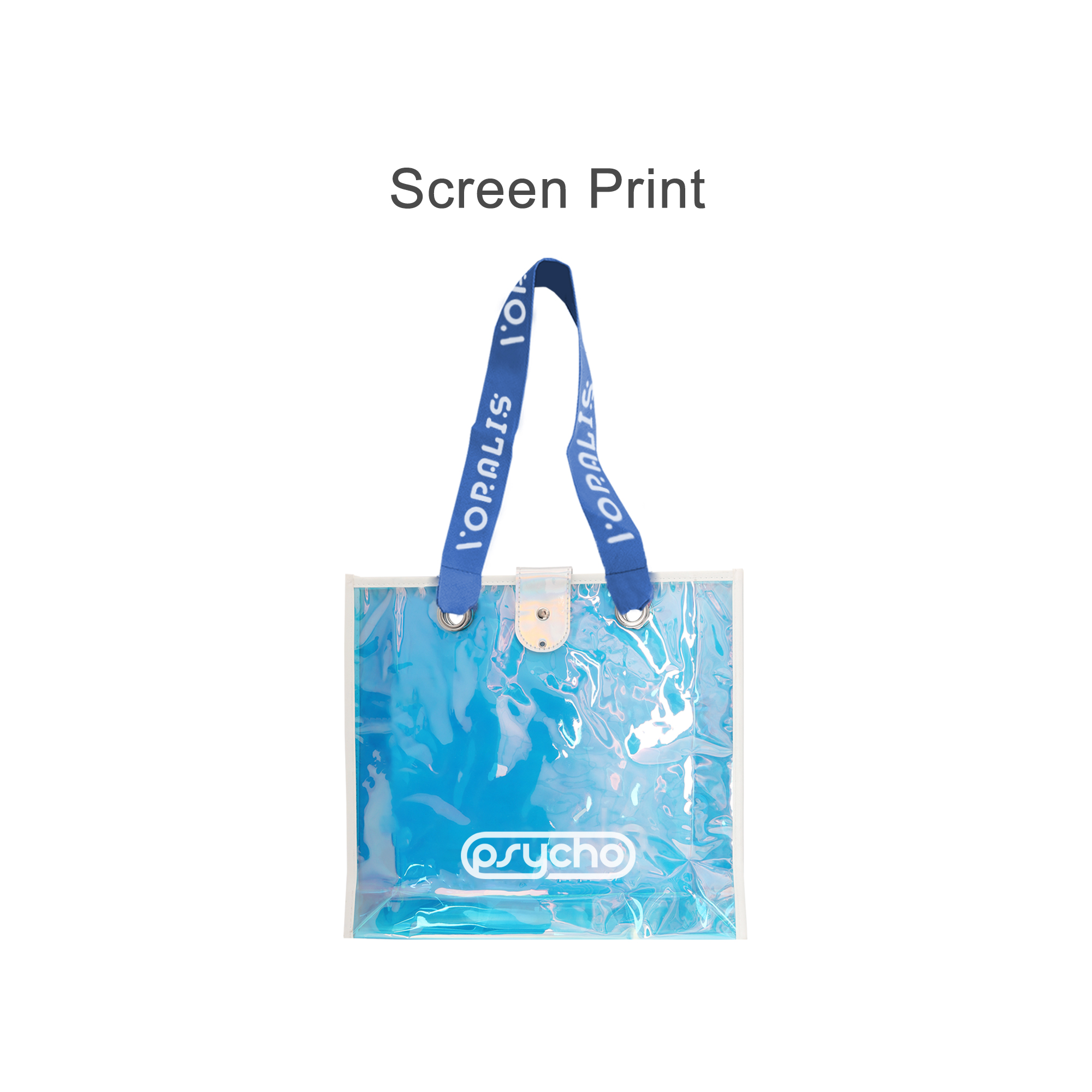 Iridescent Clear Tote Bag - Image 5