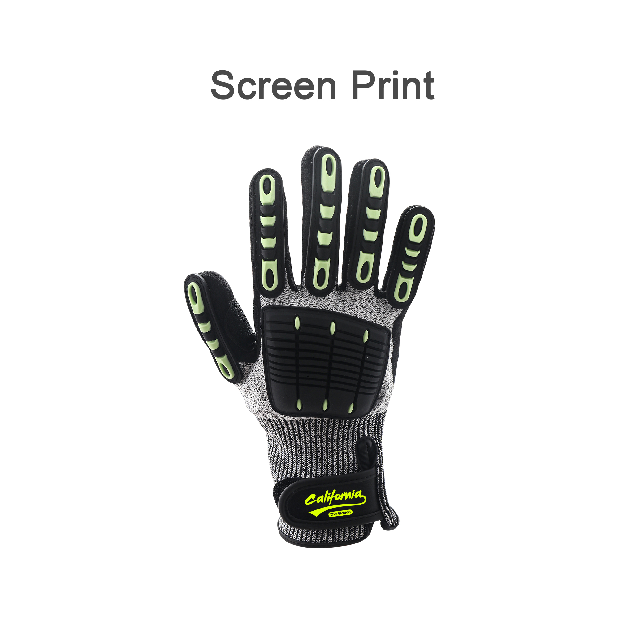 Heavy Duty Safety Work Gloves With Wrist Lock & Palm Guard - Image 5