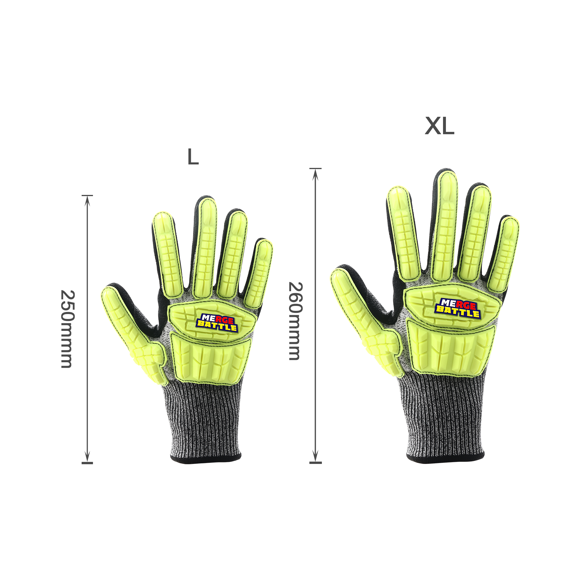 Heavy Duty Safety Work Gloves - Image 2