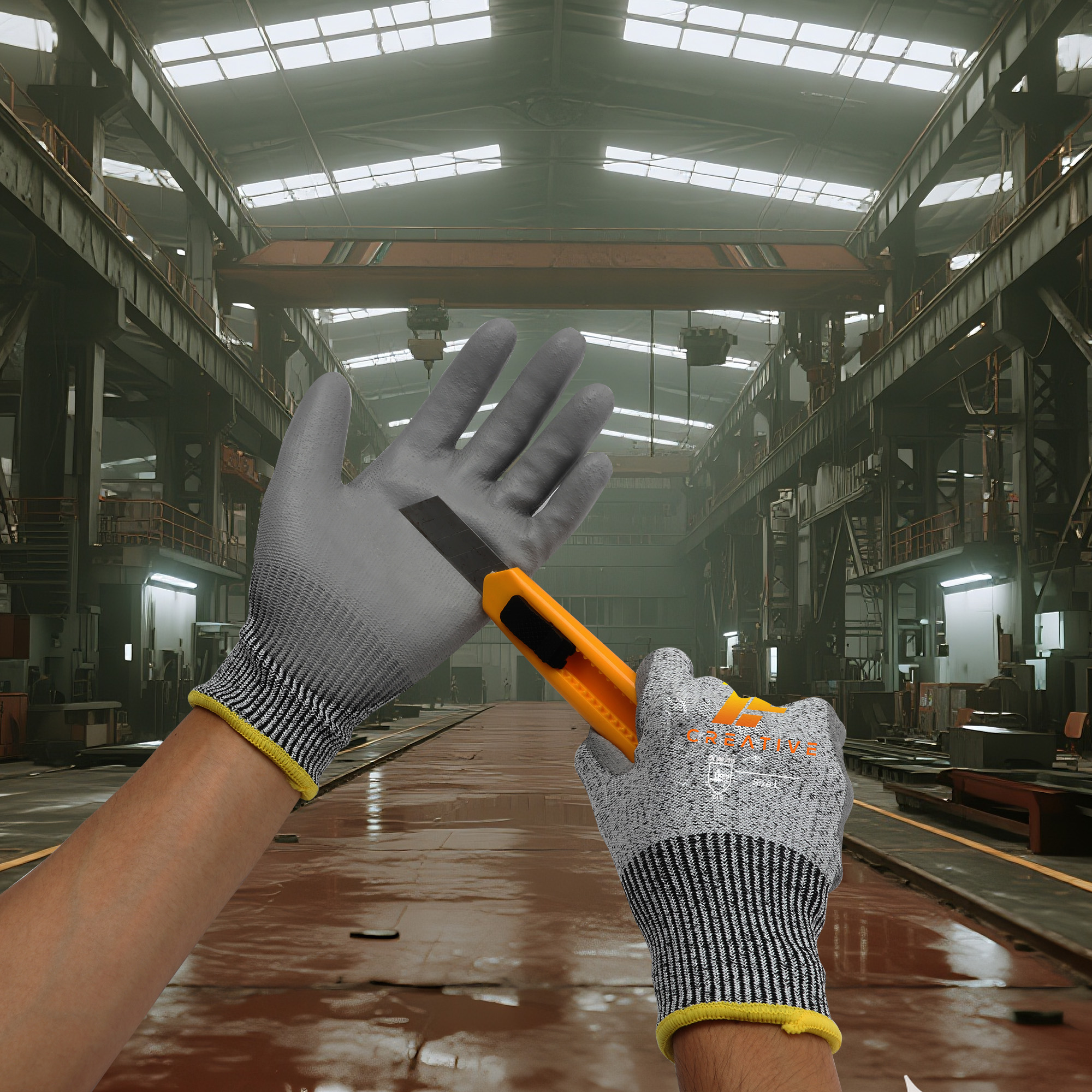 Cut Resistant PU Gloves - Image 7